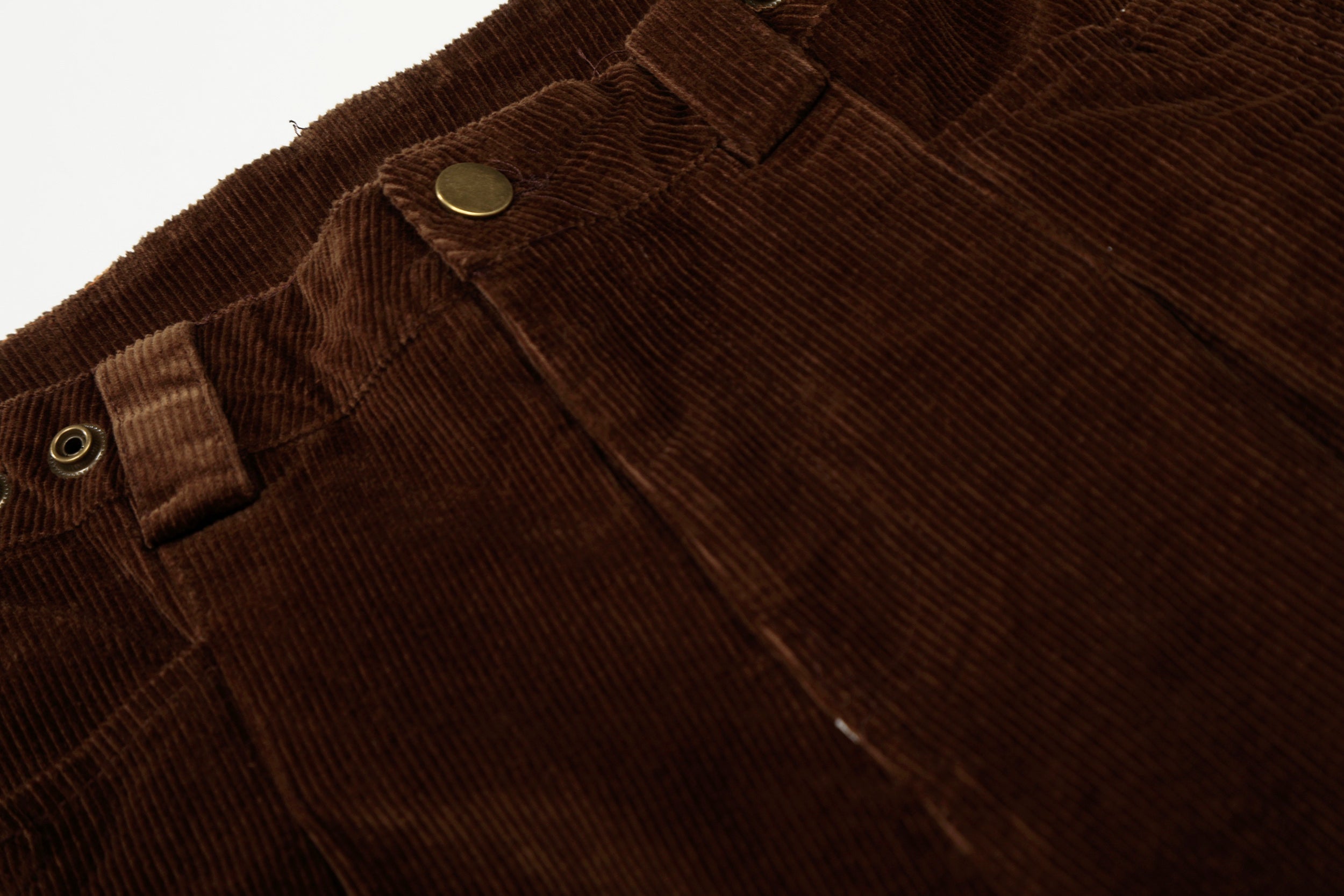 Omirad Wide-Leg Corduroy Trousers | Pleated Relaxed Fit