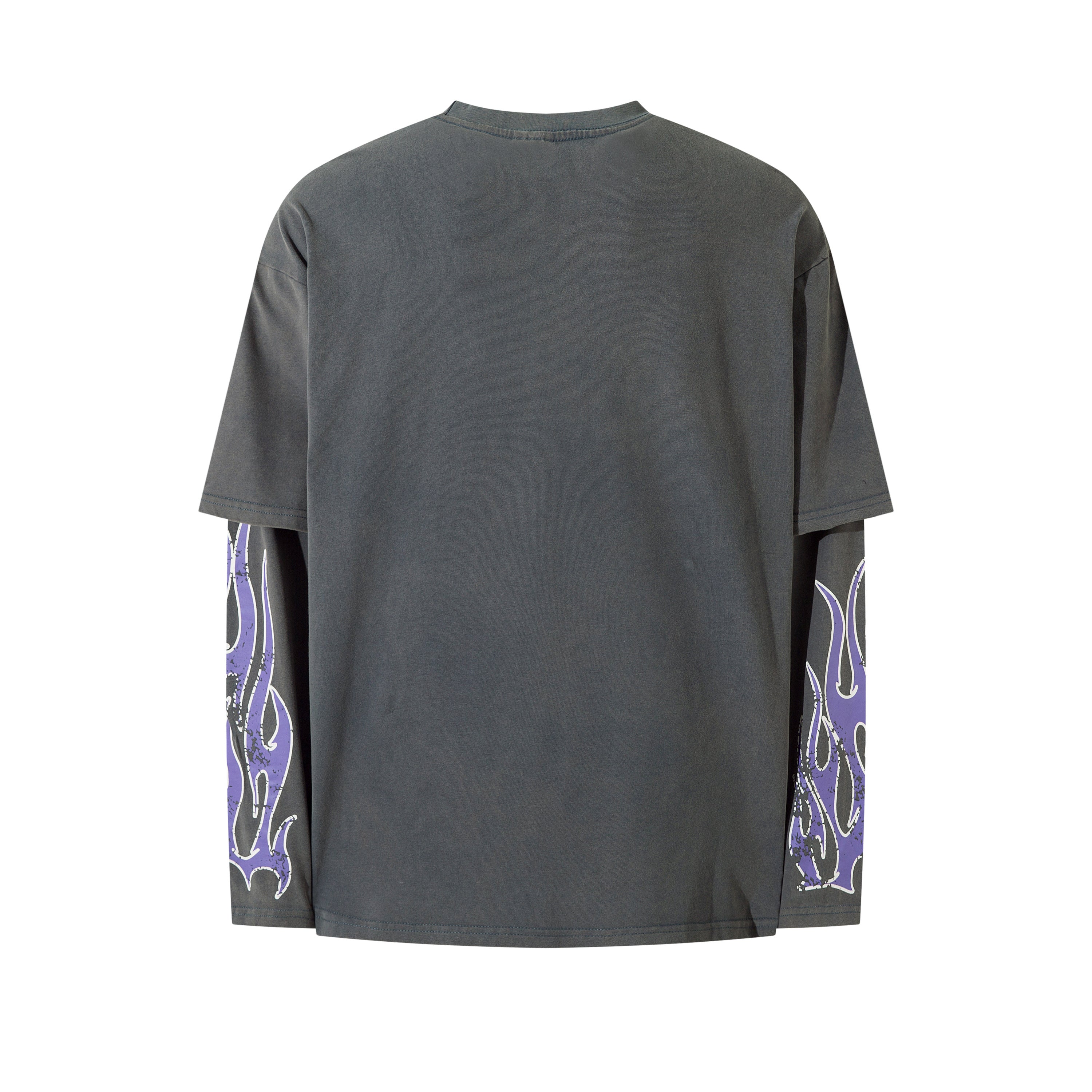 McCann Brothers Flaming 88 Layered Long Sleeve Tee