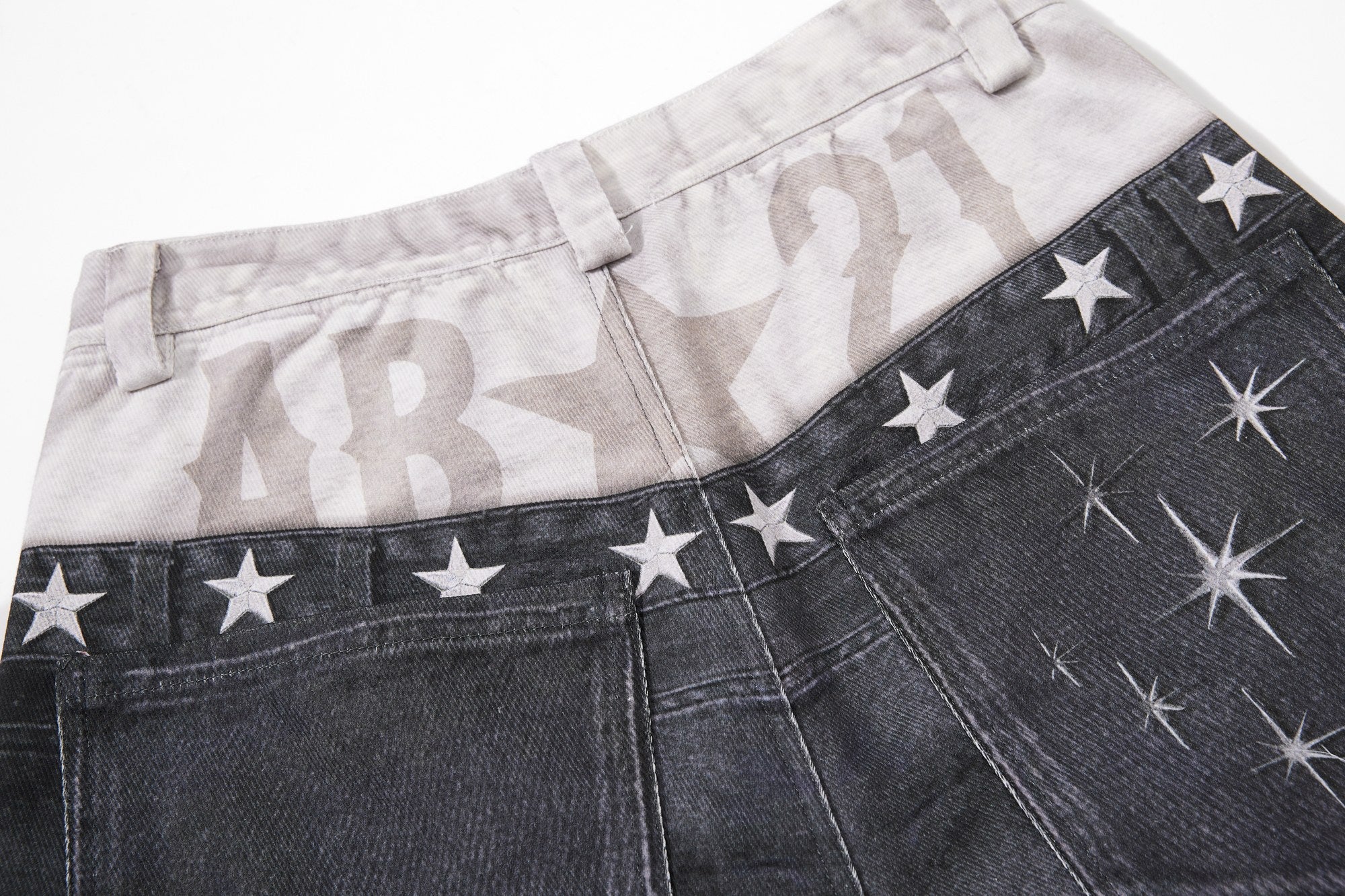 Omirad Layered Distressed Balloon Jeans | Y2K Streetwear