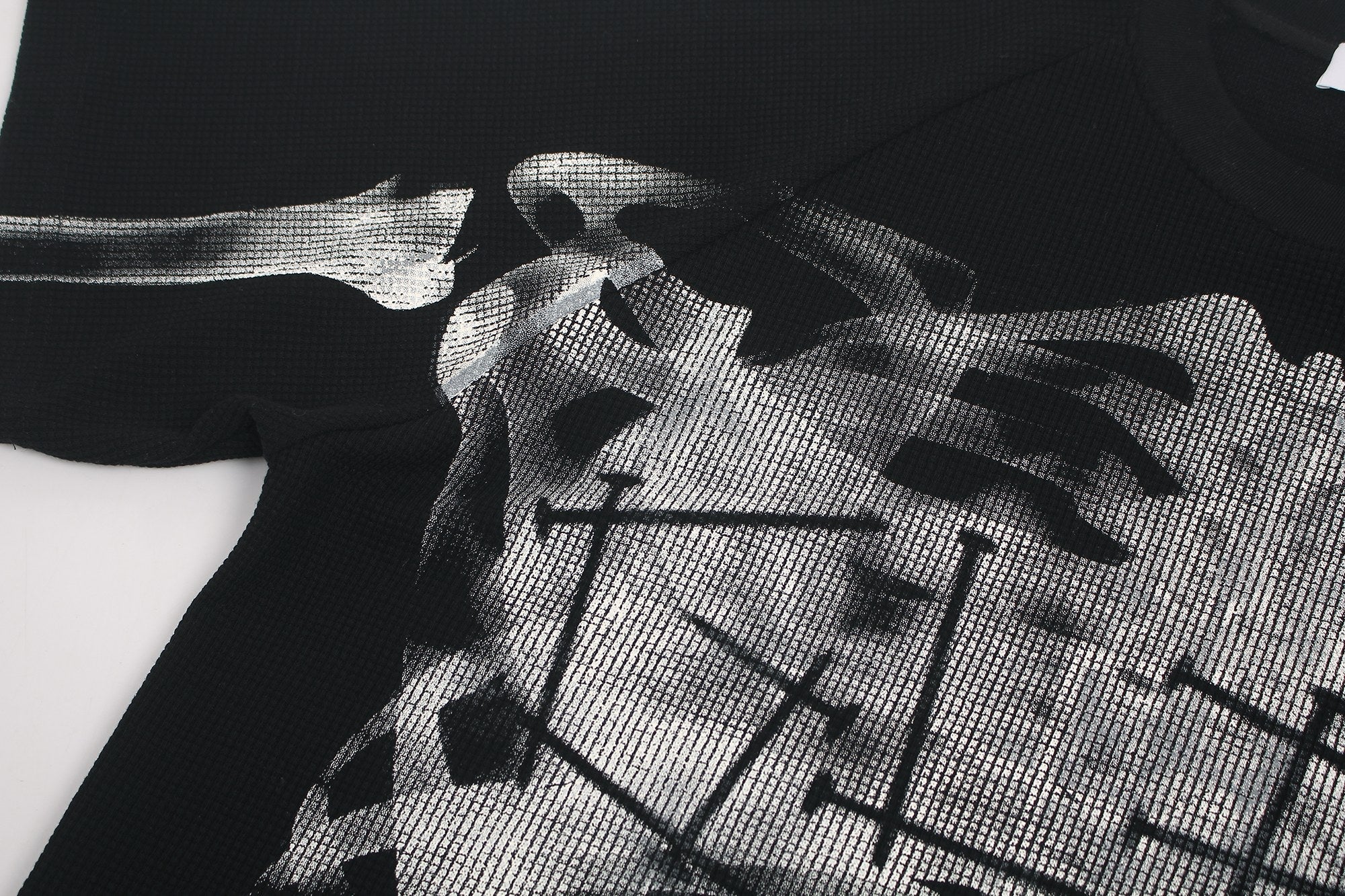 Omirad X-Ray Skeleton Oversized Graphic Tee | Cyber-Grunge