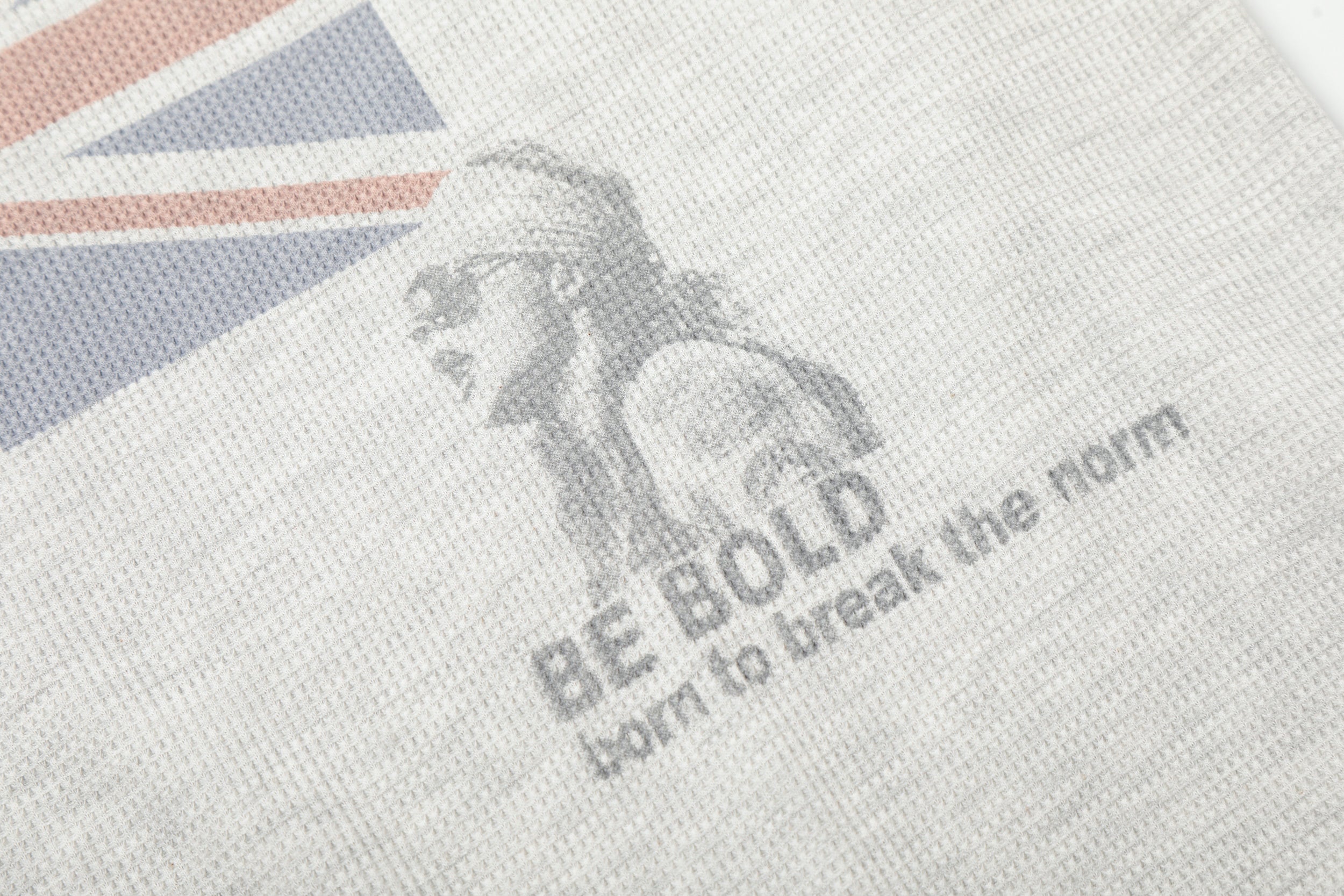 Omirad Union Flag Graphic Long Sleeve Tee | Streetwear Cotton
