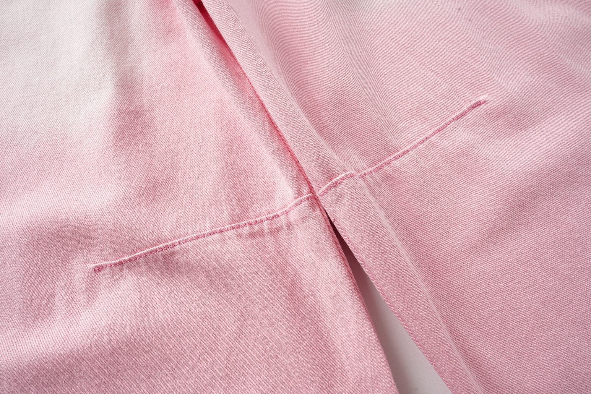 Omirad Pink Washed Wide-Leg Jeans | Y2K Streetwear Denim