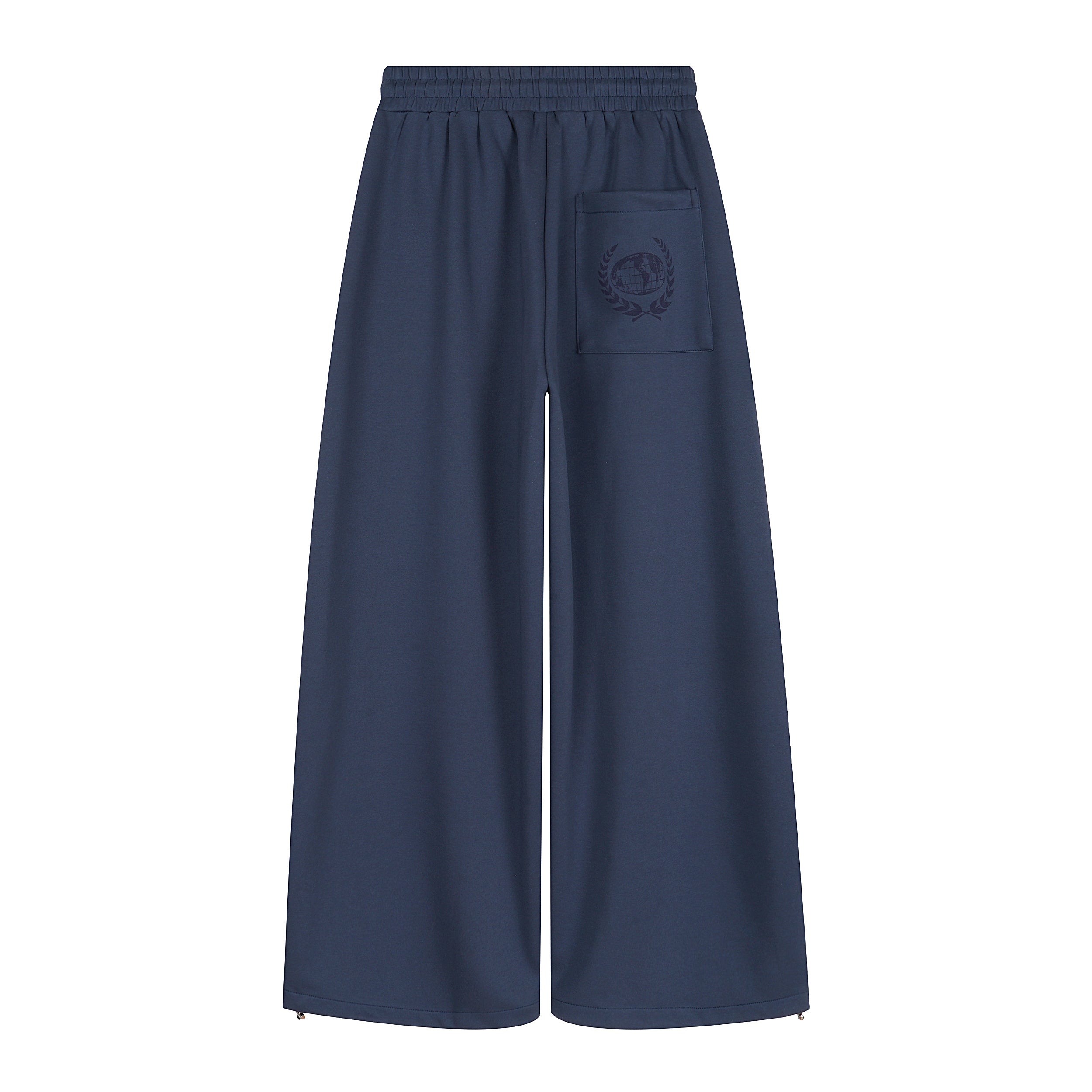 Omirad Sketch Graphic Wide-Leg Sweatpants | Street Style