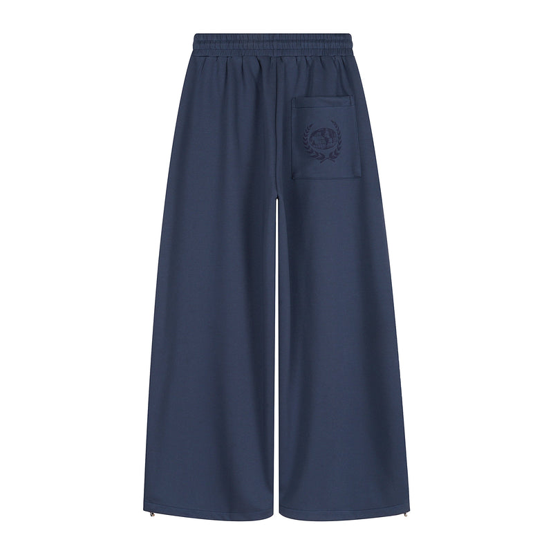 Omirad Sketch Graphic Wide-Leg Sweatpants | Street Style