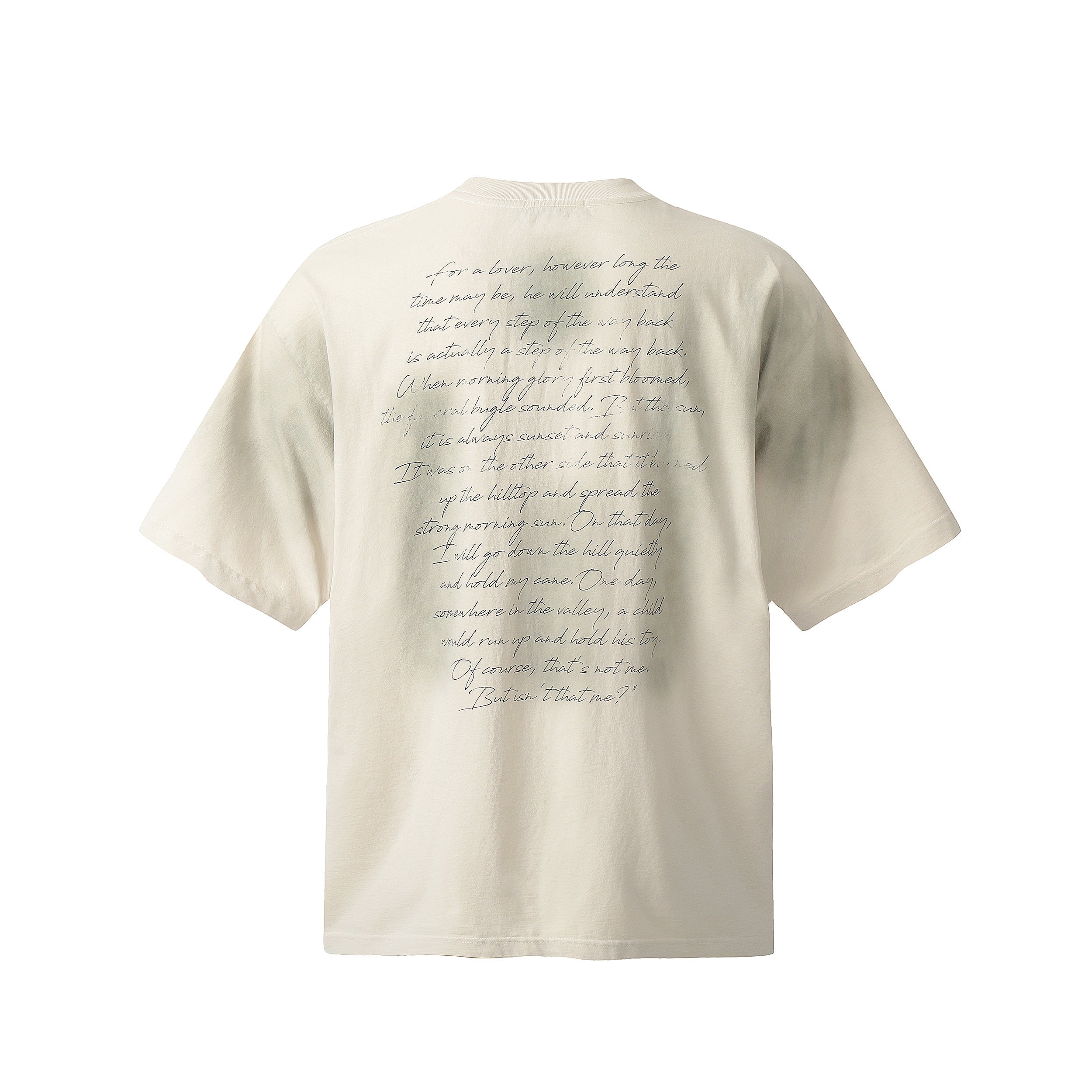 Omirad Washed Graphic Story Tee | Oversized Vintage Portrait