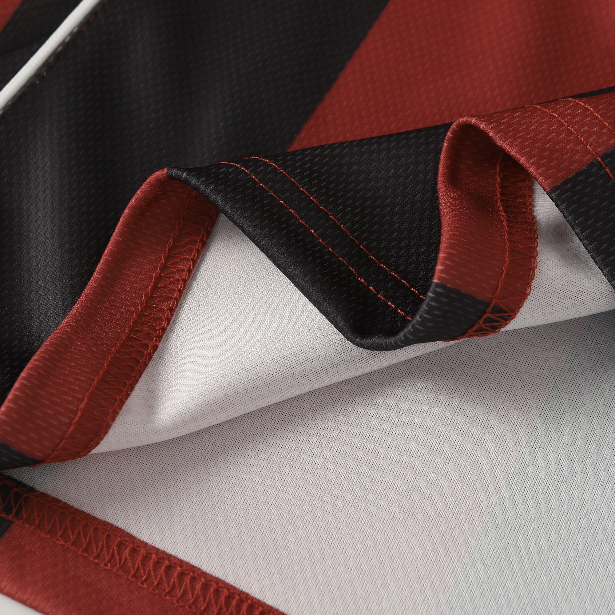 Retro Vertical Stripe Soccer Jersey Tee | Number 30 Graphic