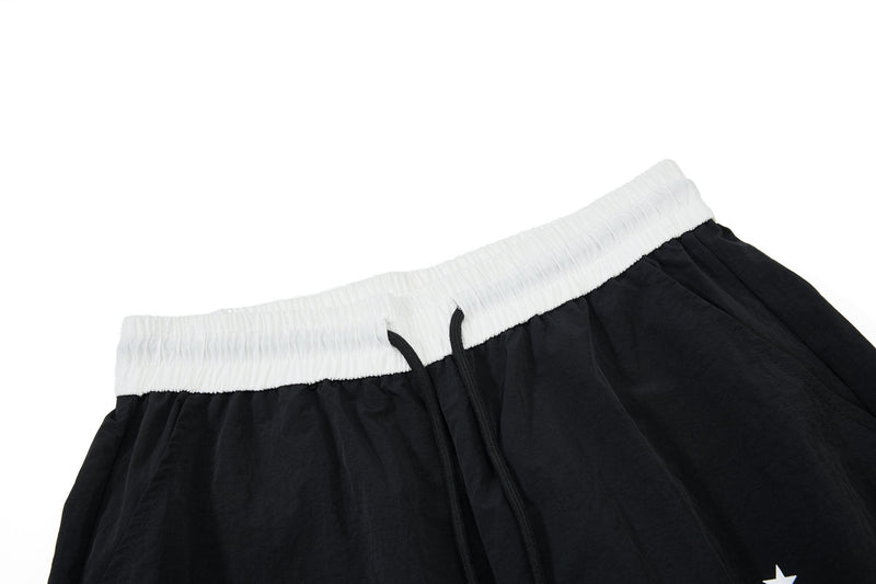 Retro Script Wide-Leg Track Pants | Bold Streetwear