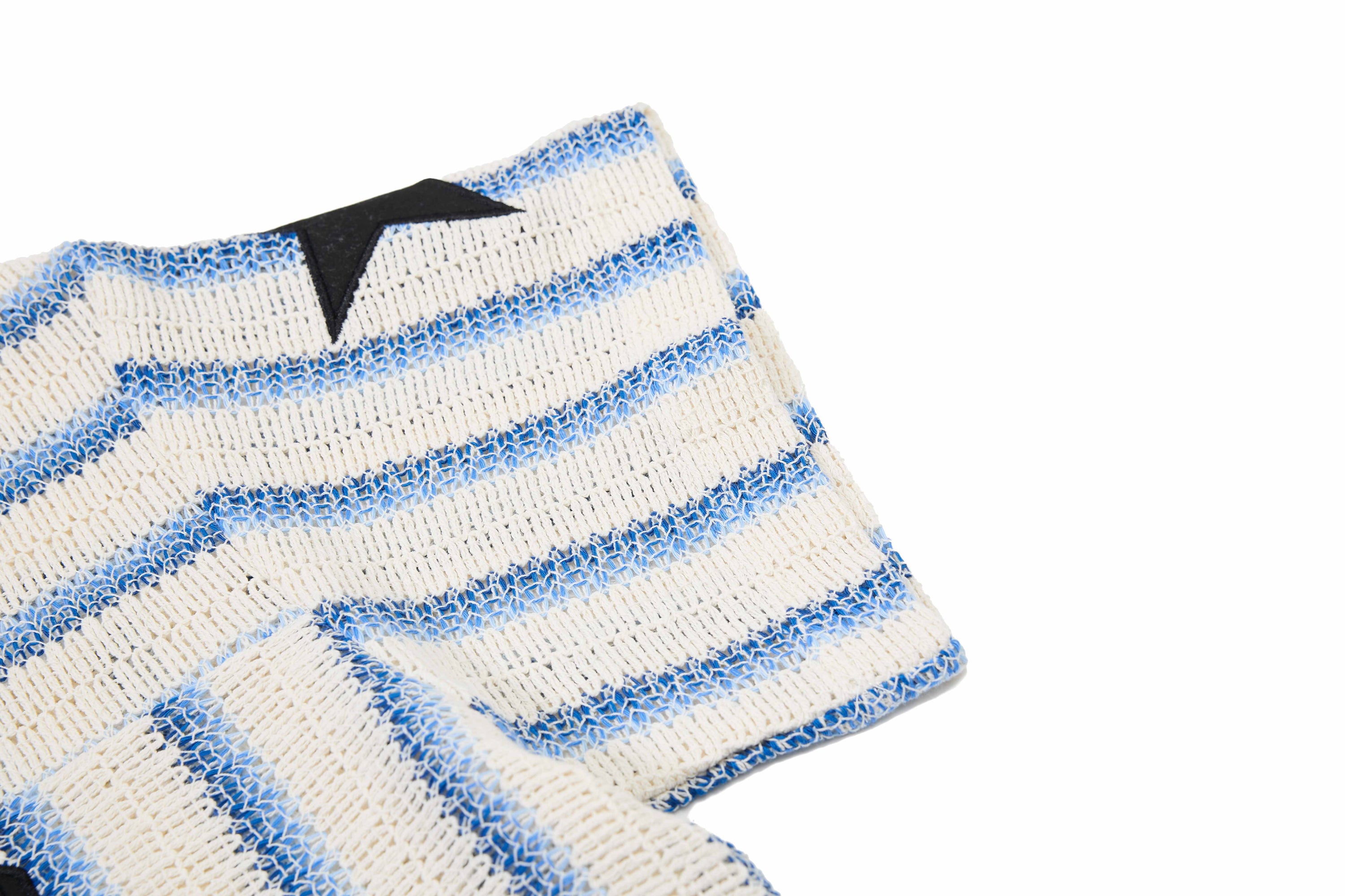 Omirad Varsity Stripe Knit Tee | Collegiate Streetwear