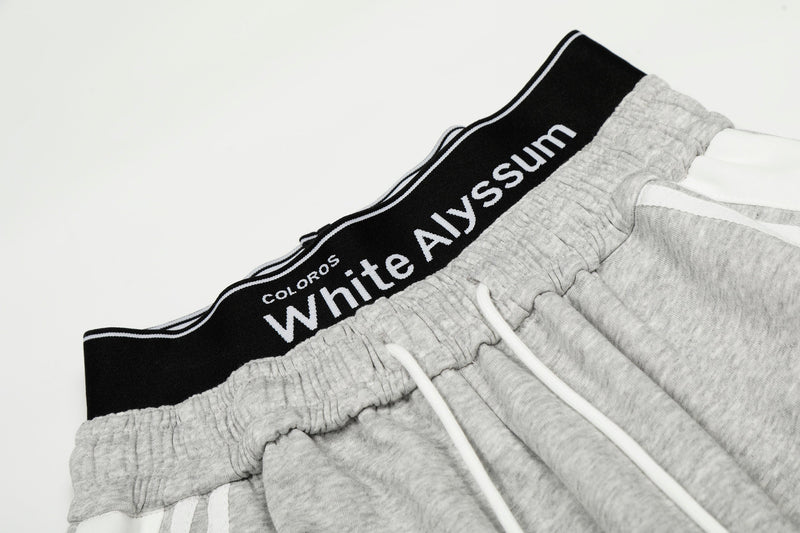 Varsity Stripe Wide-Leg Track Pants | Streetwear Sweatpants