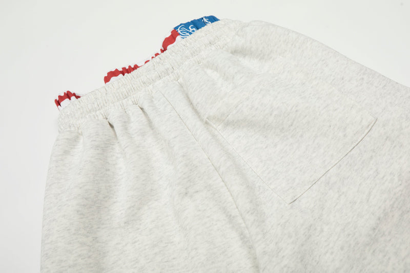 Flag Graphic Wide-Leg Sweatpants | Streetwear Joggers