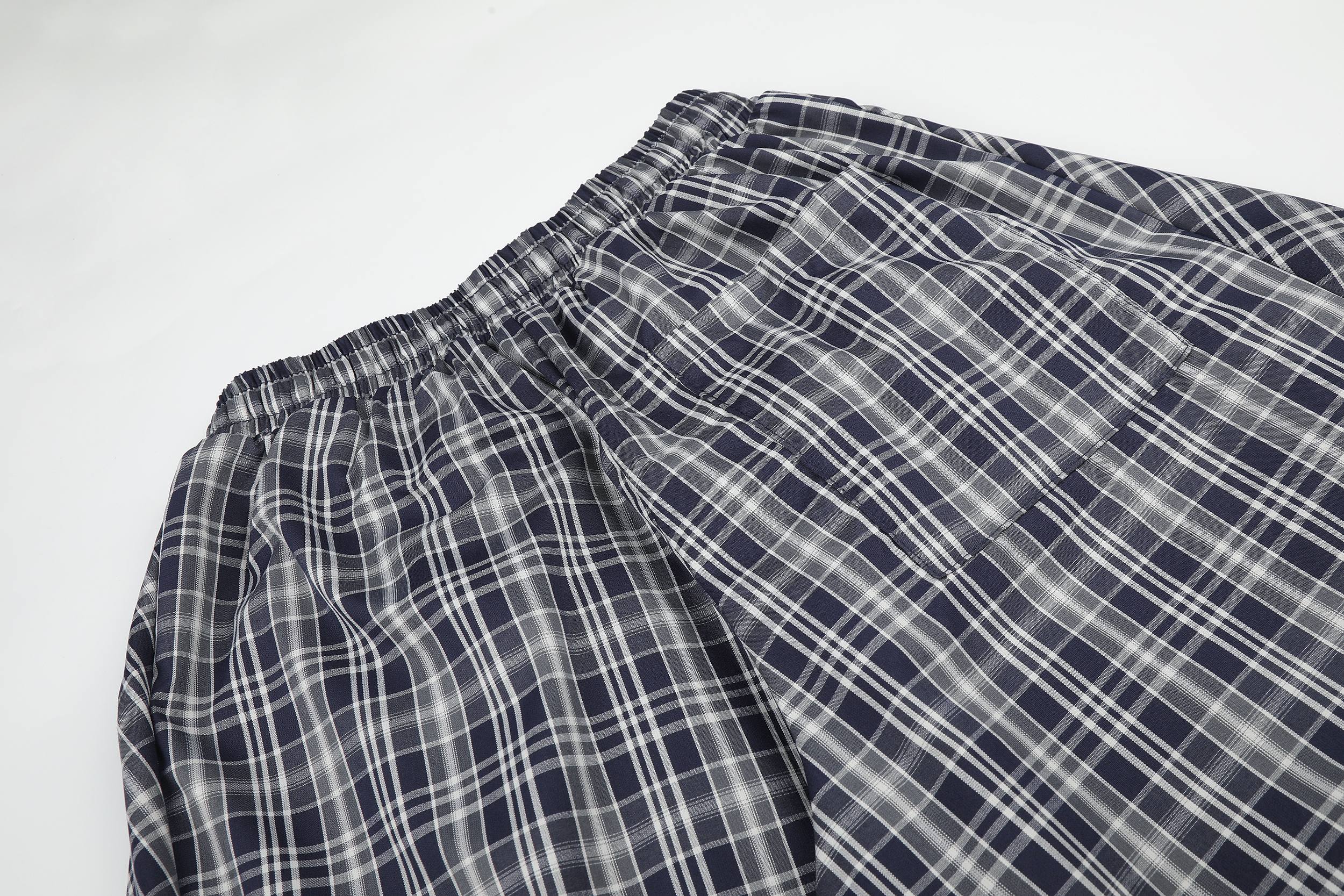 Omirad Plaid Balloon Wide-Leg Pants | Y2K Streetwear
