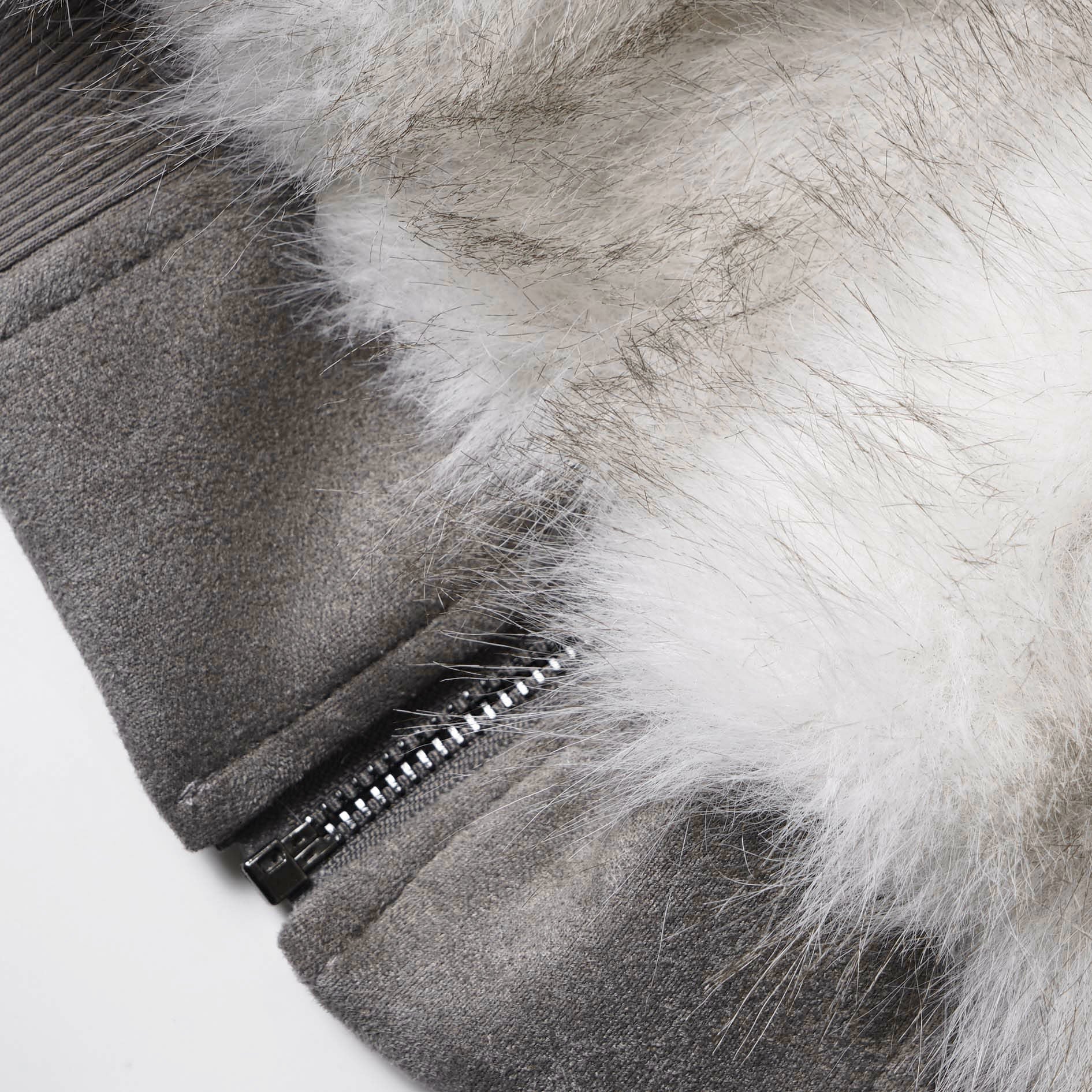 Omirad Reversible Faux Fur Hooded Jacket | Two Looks in One