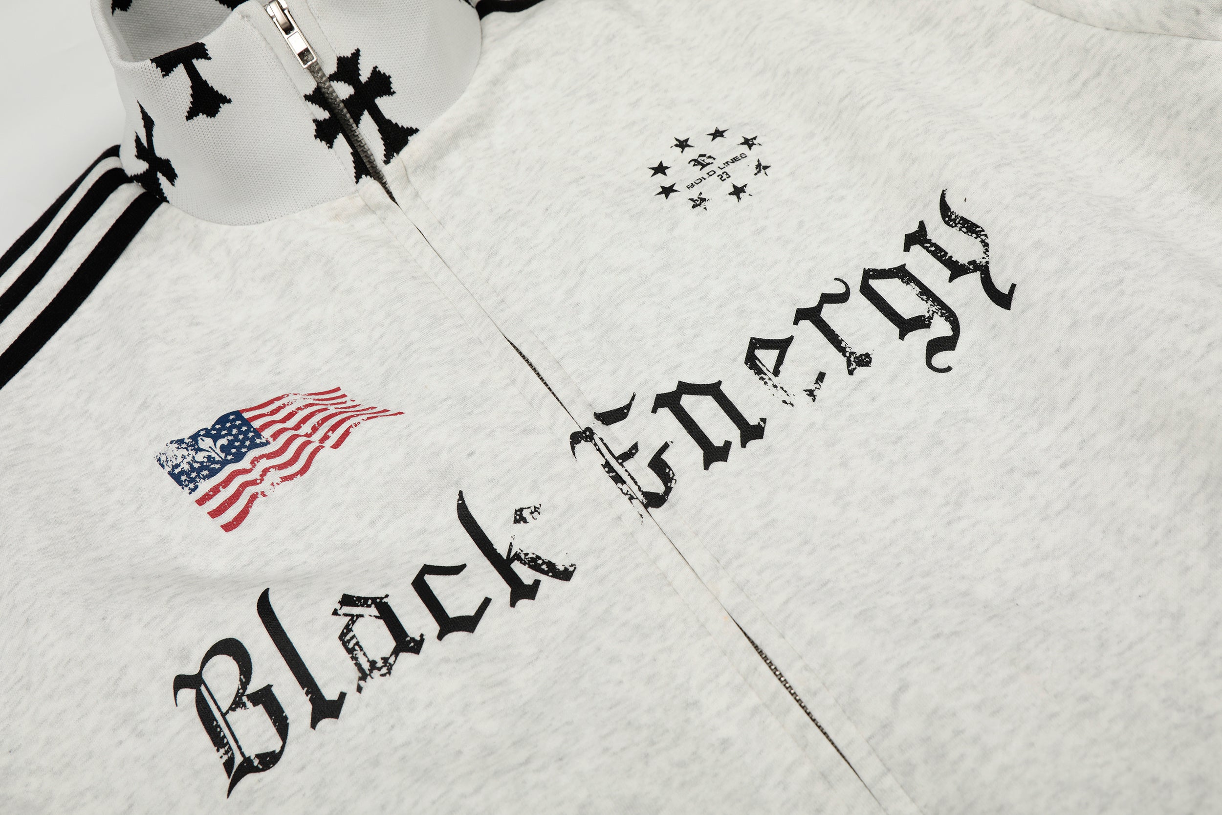 Omirad Black Energy Track Jacket | Streetwear Zip-Up