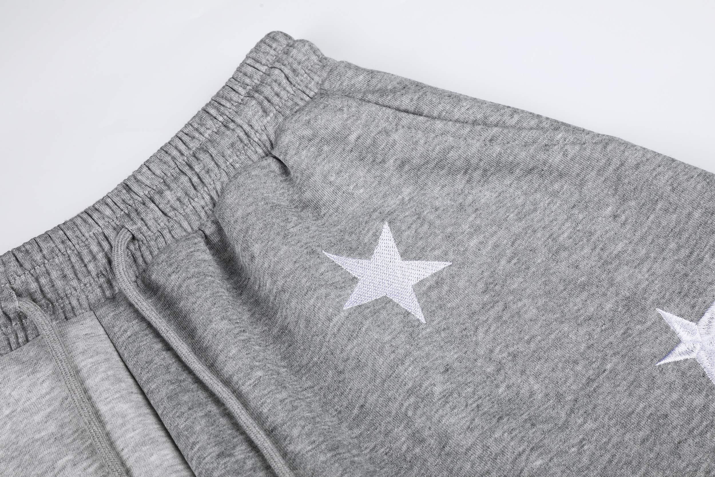 Star Gradient Wide-Leg Sweatpants | Y2K Streetwear