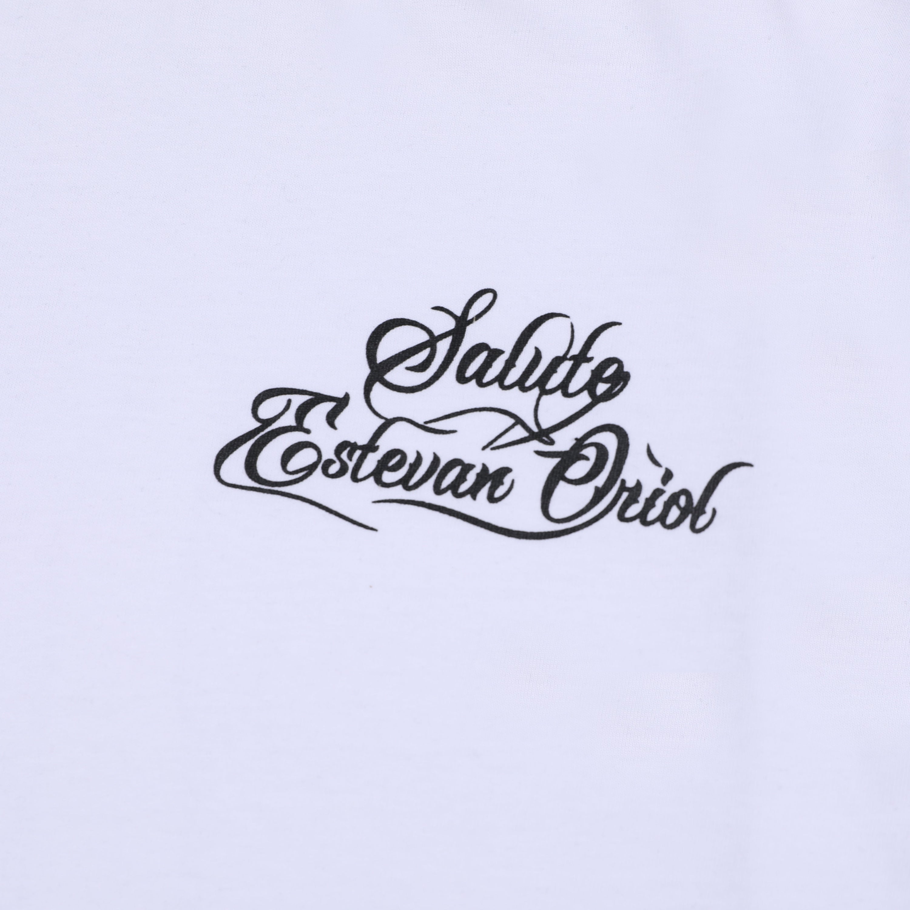Saludo Estevan Oriol Hand Graphic Oversized Tee