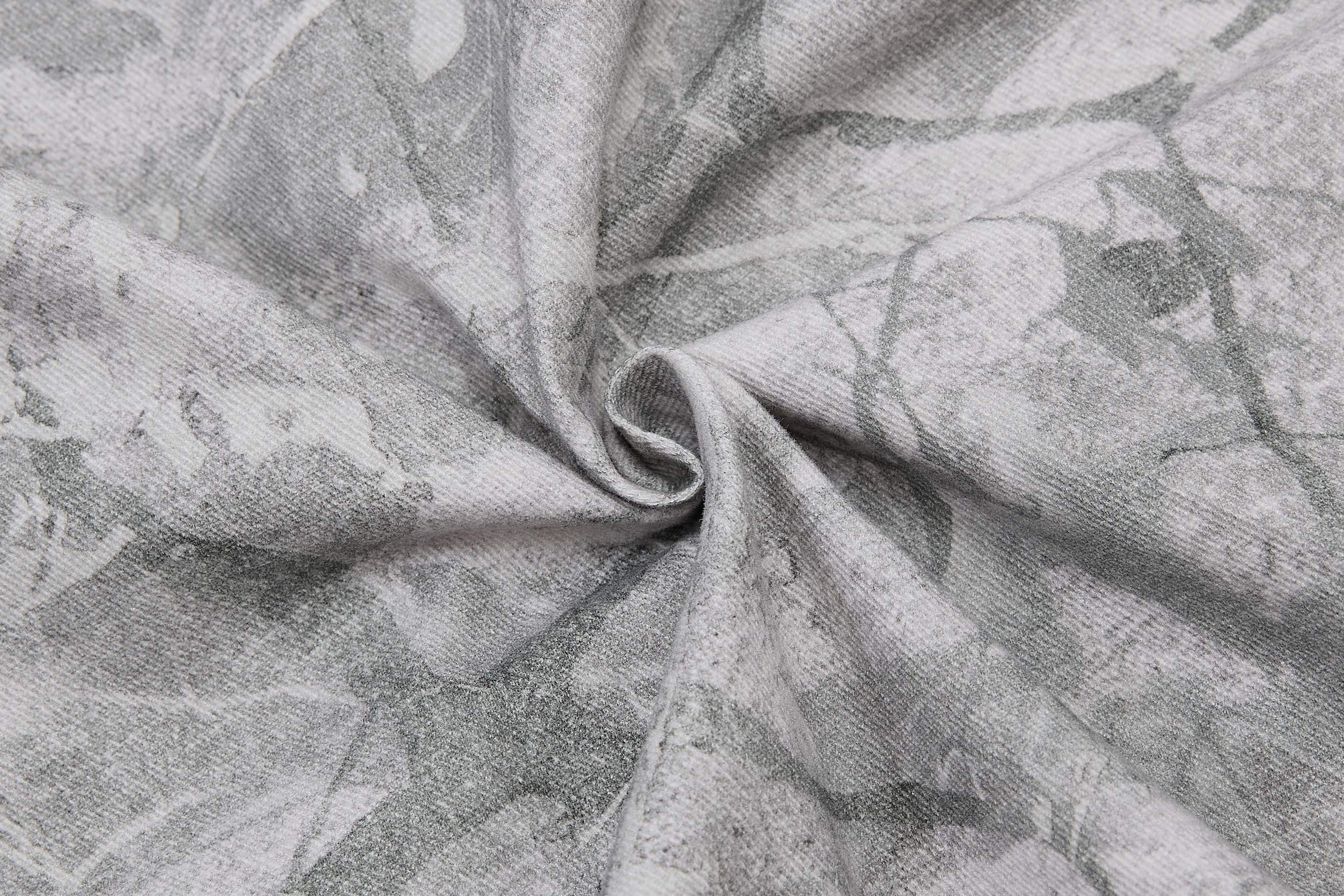 Washed Marble Wide-Leg Baggy Pants | Streetwear Denim
