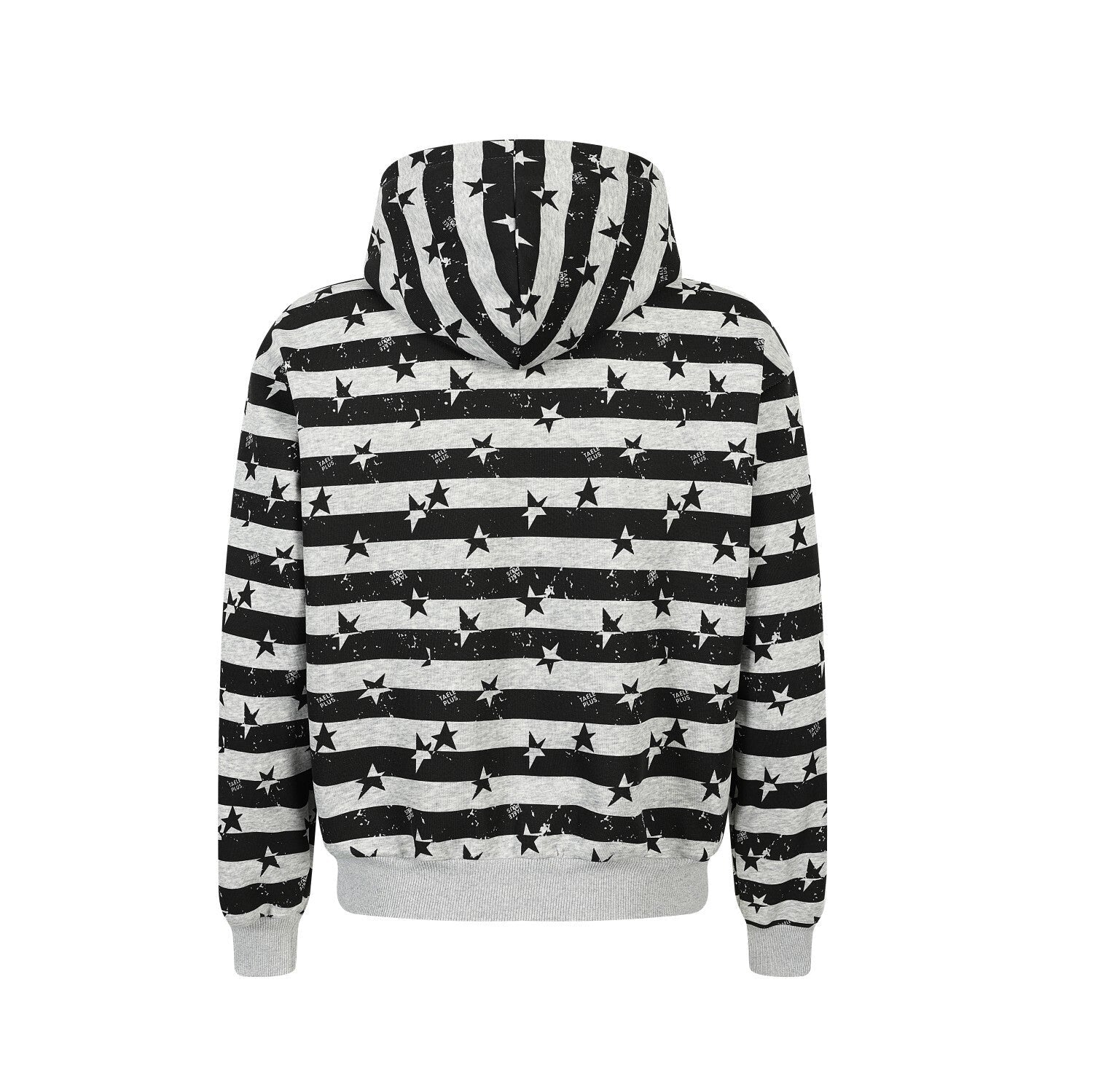 Stars & Stripes Zip-Up Graphic Hoodie | Vintage Streetwear
