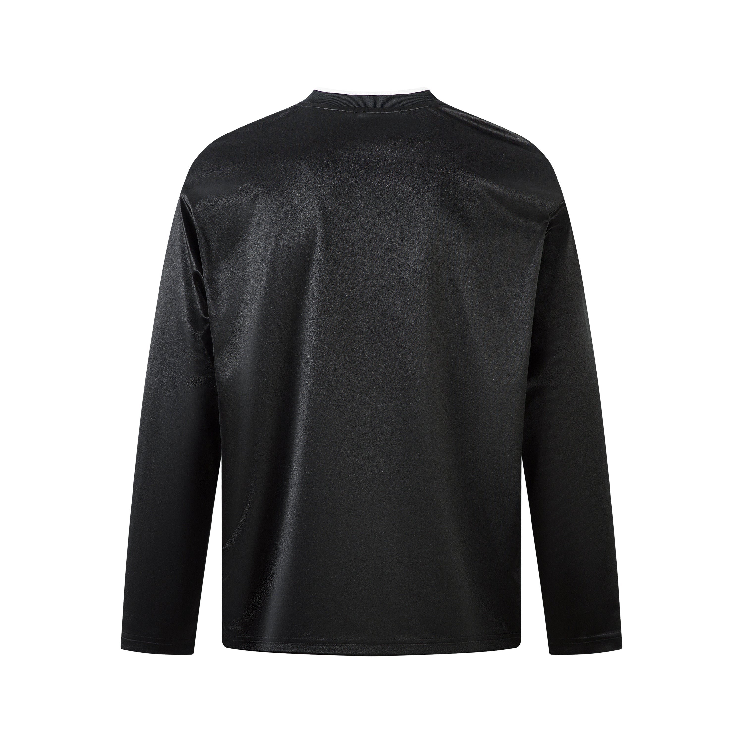Since 02 V-Neck Long Sleeve Jersey Top | Athletic Street Style