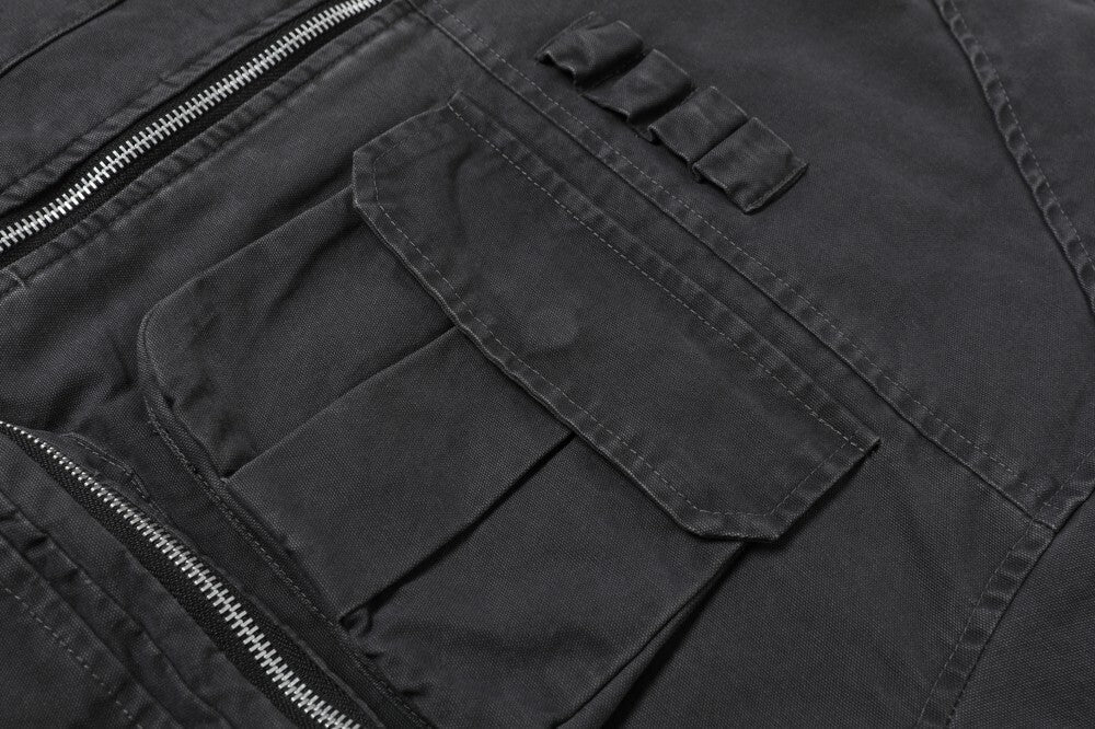 Omirad Utility Multi-Pocket Bomber Jacket | Tactical Streetwear