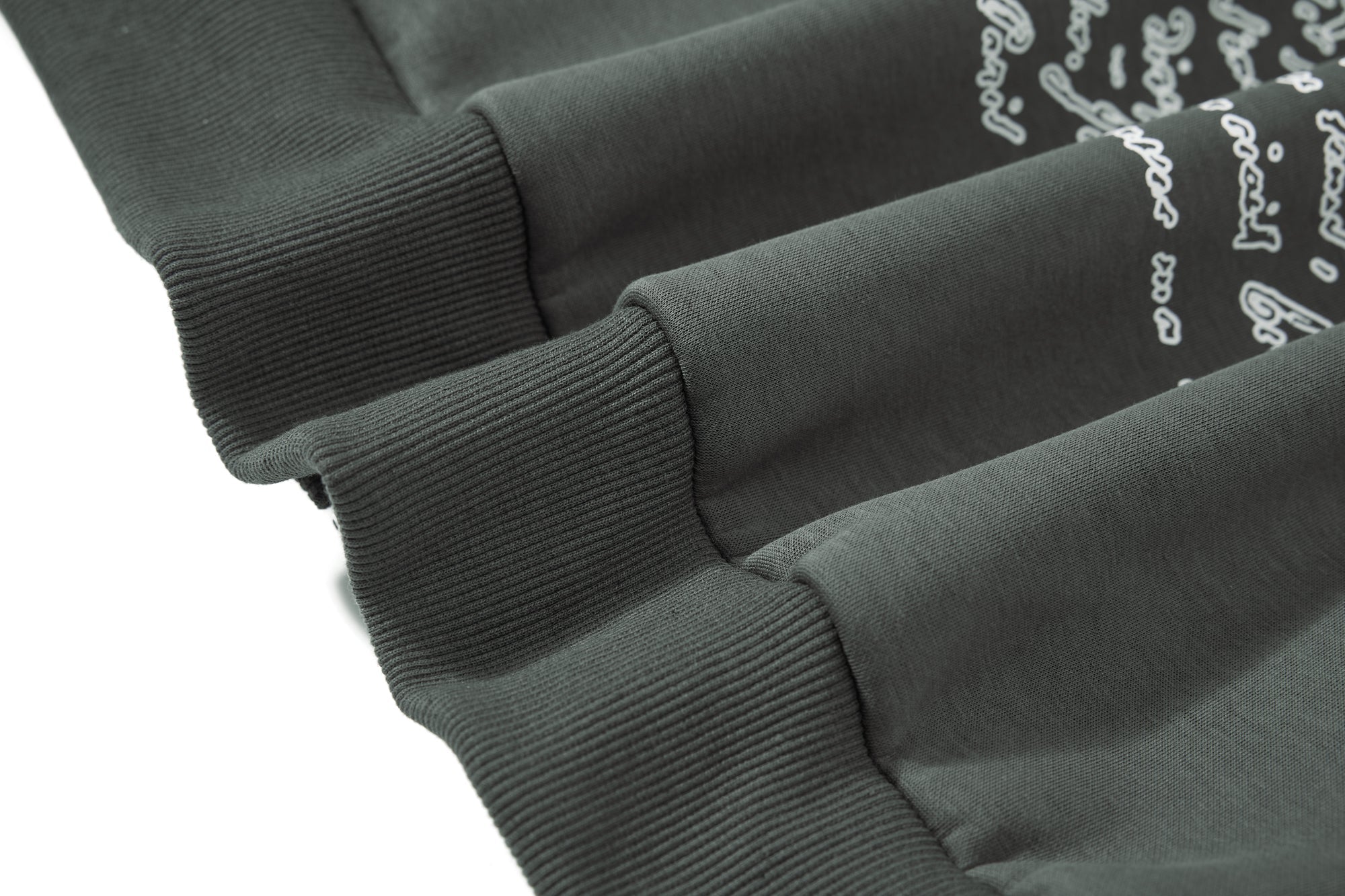 Gothic Line Art Zip-Up Hoodie | Dark Streetwear Cotton