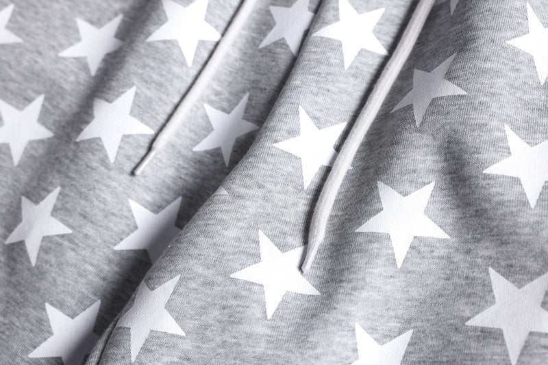 Omirad Star Print Wide-Leg Sweatpants | Y2K Streetwear