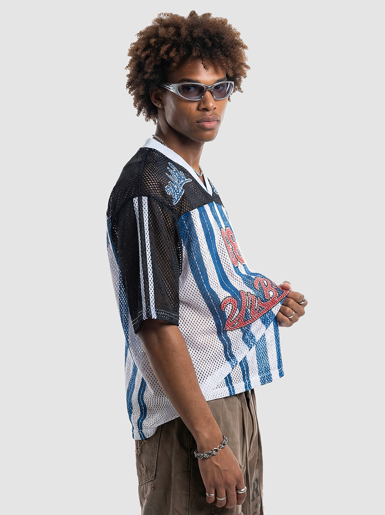 Omirad Athletics 68 Mesh Jersey T-Shirt | Varsity Streetwear