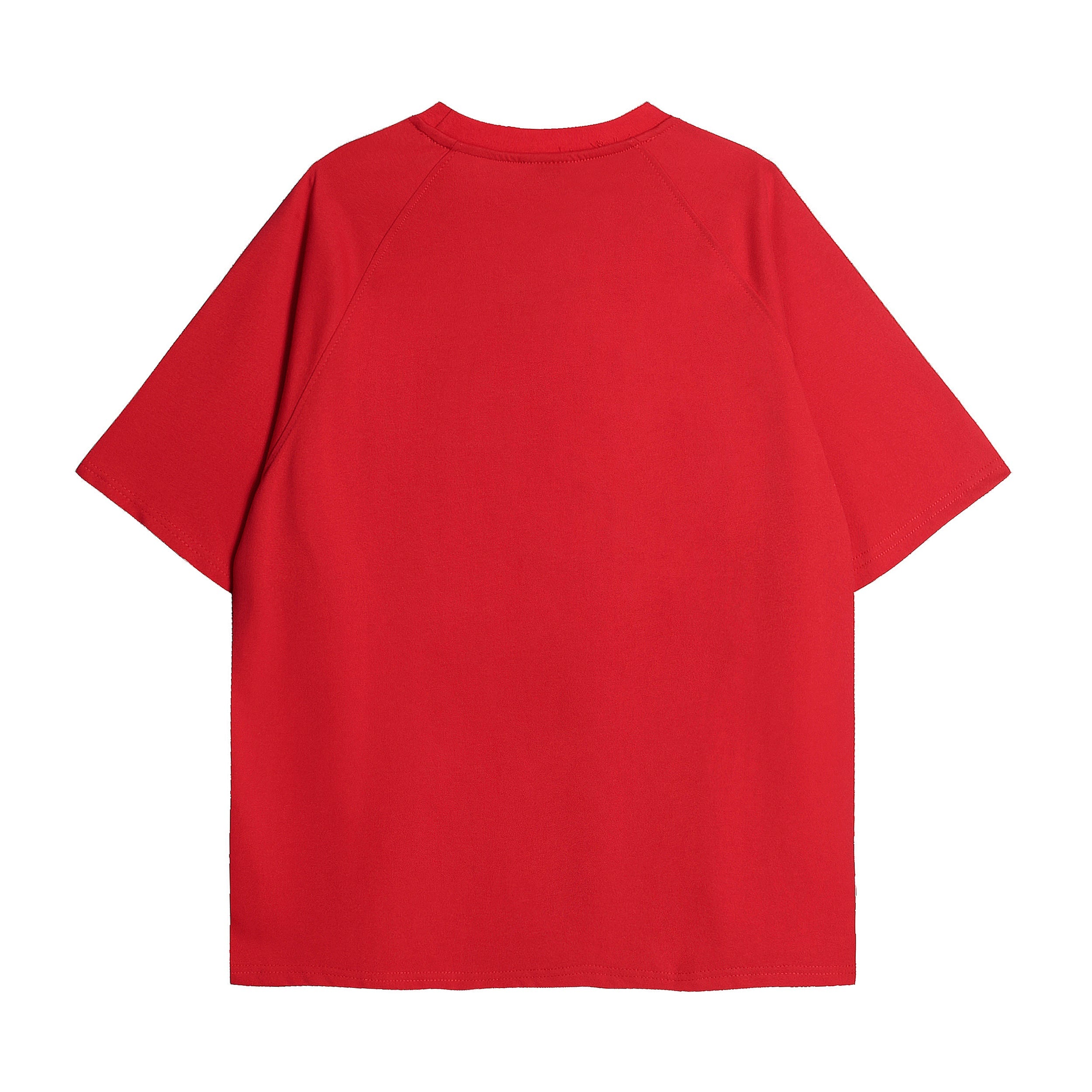 Studded Raglan Graphic Tee | Streetwear Cotton T-Shirt