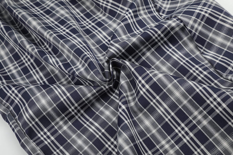 Omirad Plaid Balloon Wide-Leg Pants | Y2K Streetwear