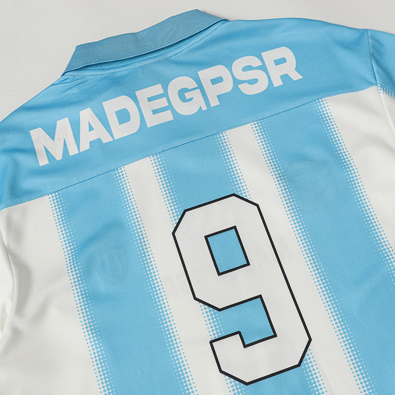 Vertical Stripe Football Jersey | Club-Style Streetwear Kit