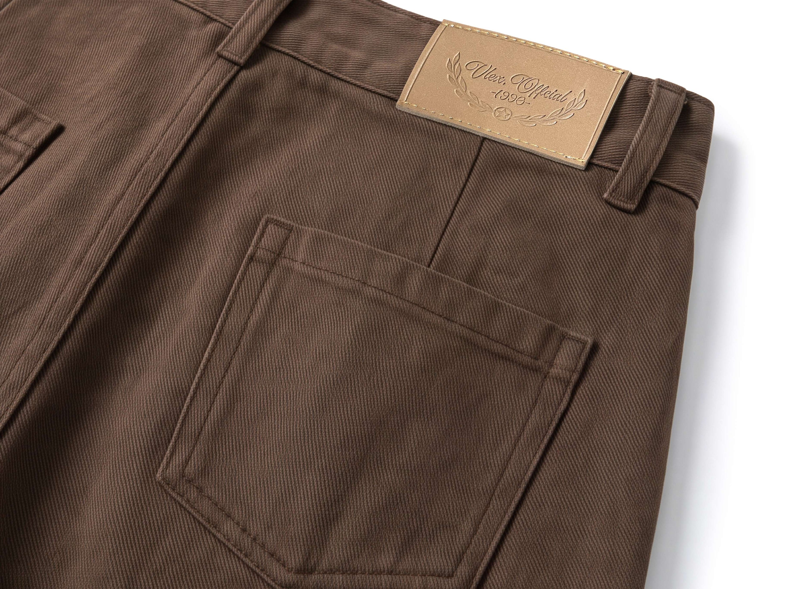 Omirad Belted Wide-Leg Pleated Shorts | Vintage Washed Cotton