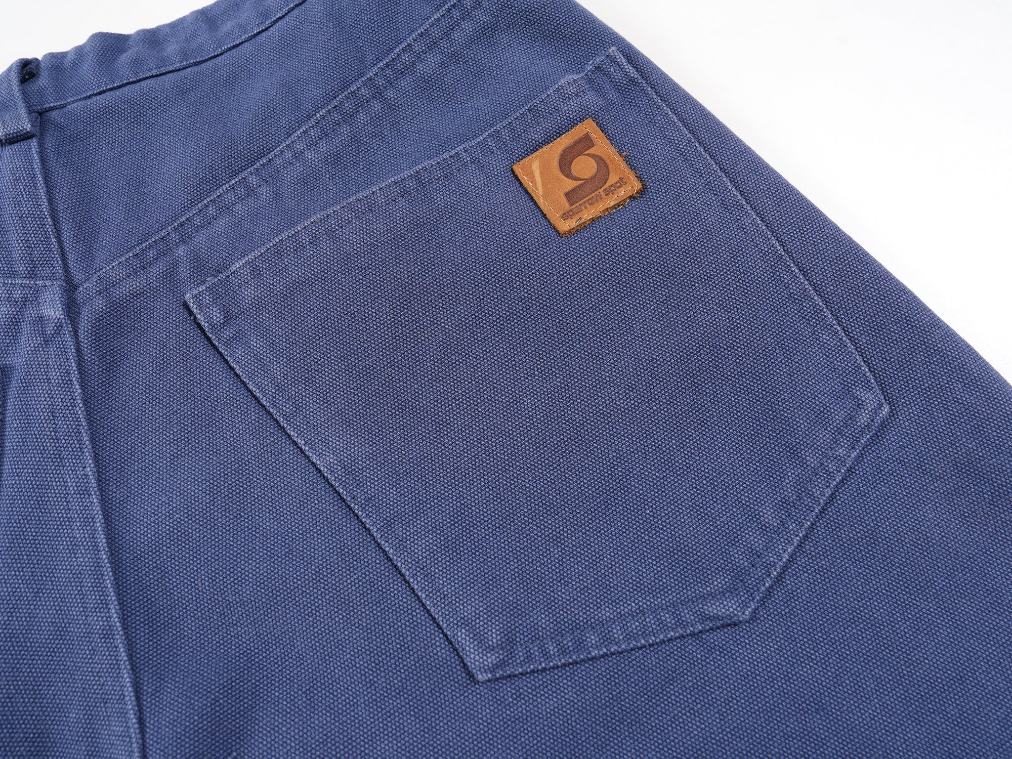 Omirad Vintage Canvas Jorts | Wide-Leg Denim Shorts
