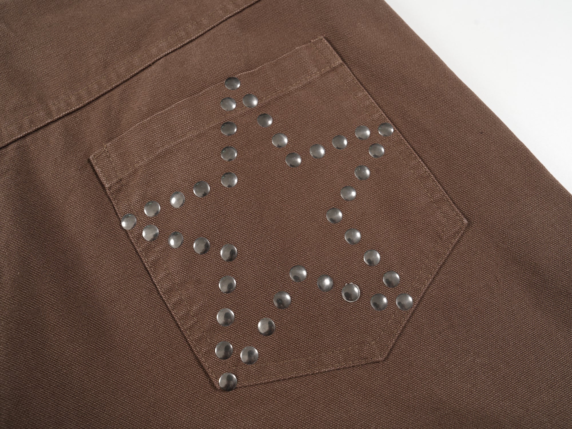 Wide-Leg Jeans with Rhinestone Star Back Pockets | SEAKOFF