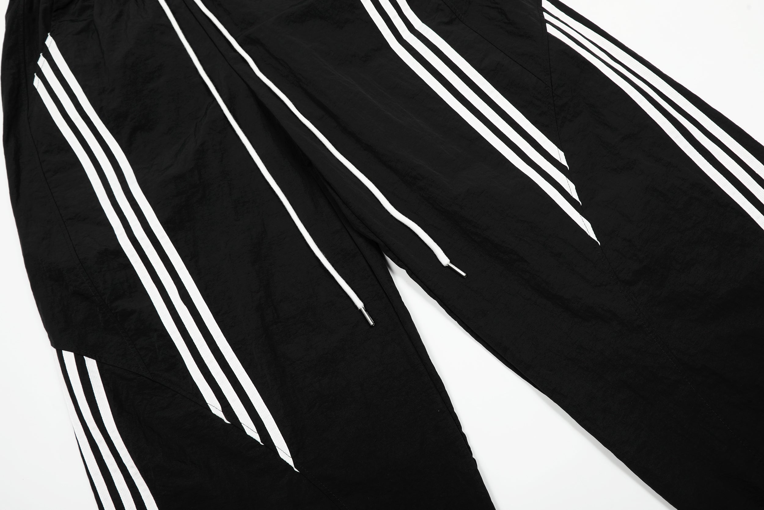 Omirad Nylon Multi-Stripe Wide-Leg Track Pants
