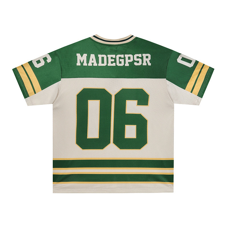 Collegiate Heritage Football Jersey | Number 06 Streetwear