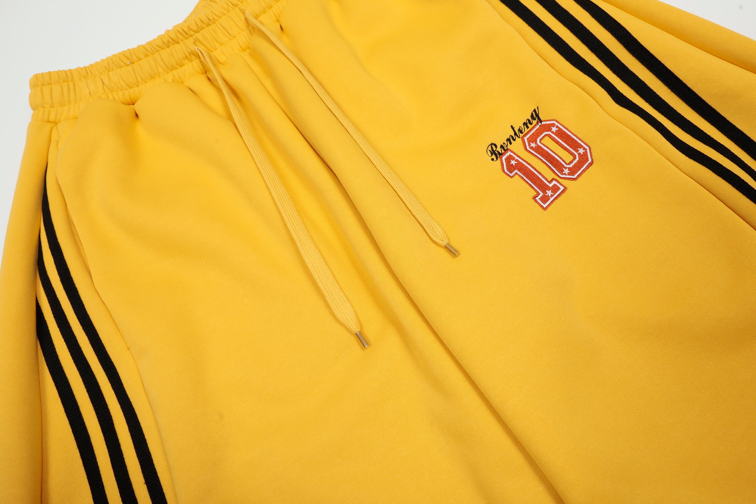 Omirad Retro Wide-Leg Track Pants | Triple Stripe Varsity