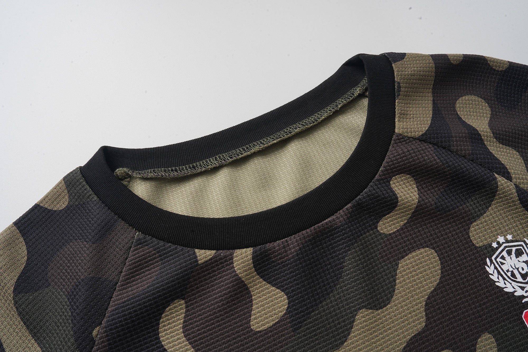 ArtMershier Camo Graphic Long Sleeve Jersey | Streetwear