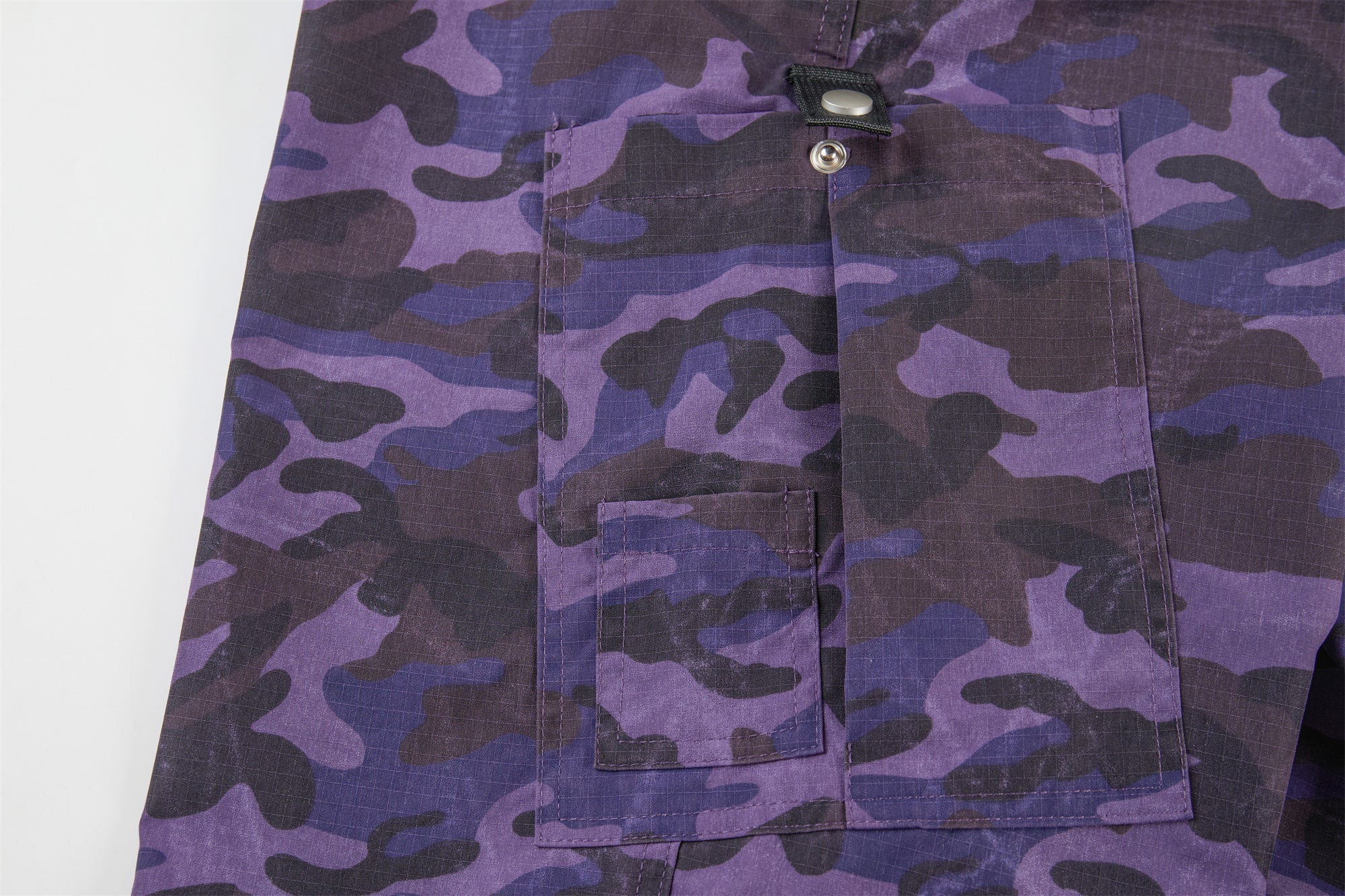 Omirad Purple Camo Wide-Leg Cargo Pants | SEAKOFF