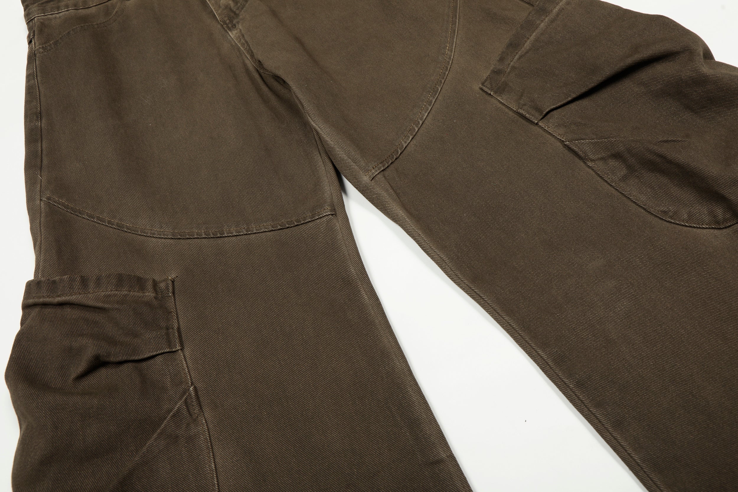 Omirad Washed Utility Cargo Pants | Wide-Leg Cotton