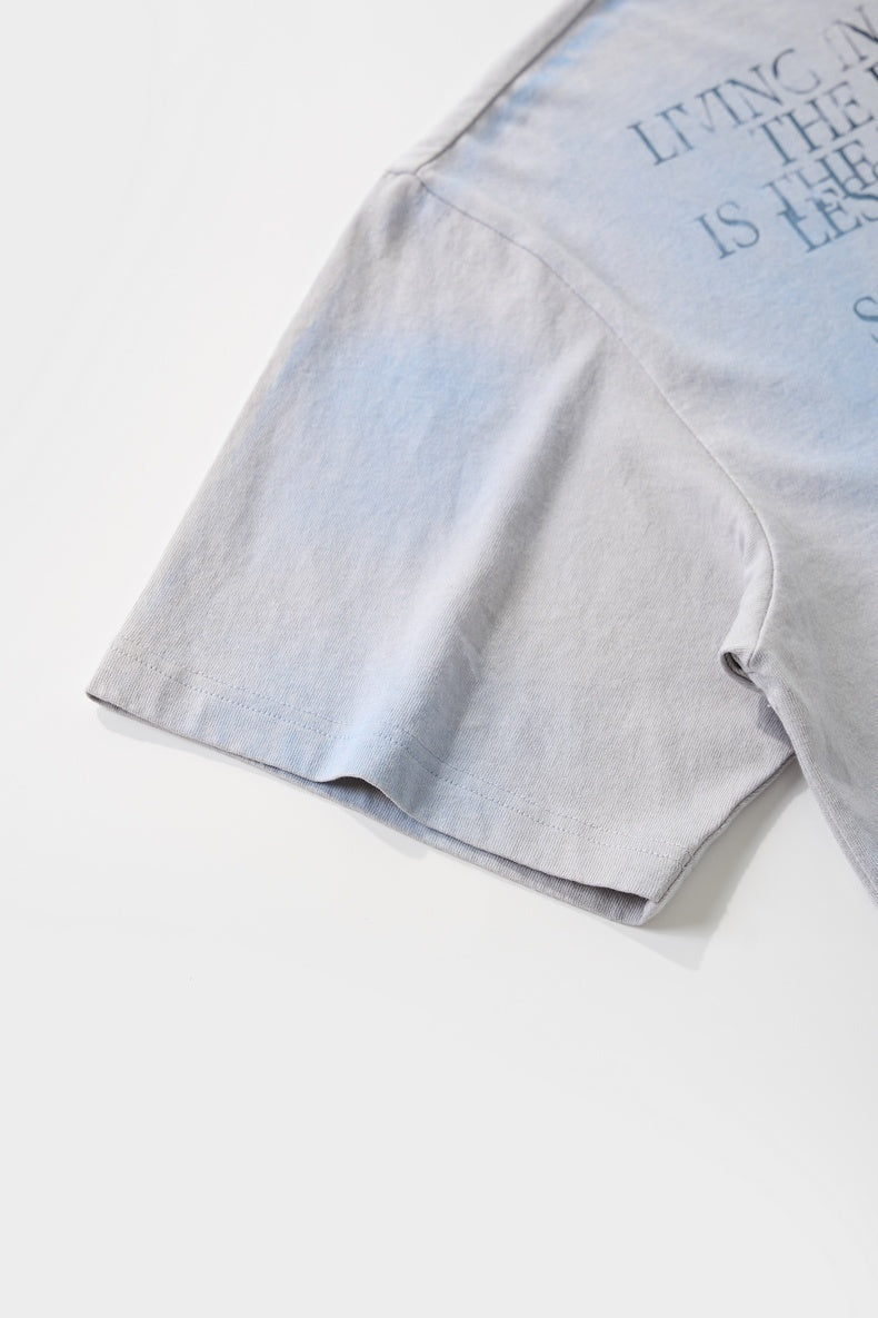 Omirad Vintage Spray Dyed Tee | Minimalist Streetwear T-Shirt