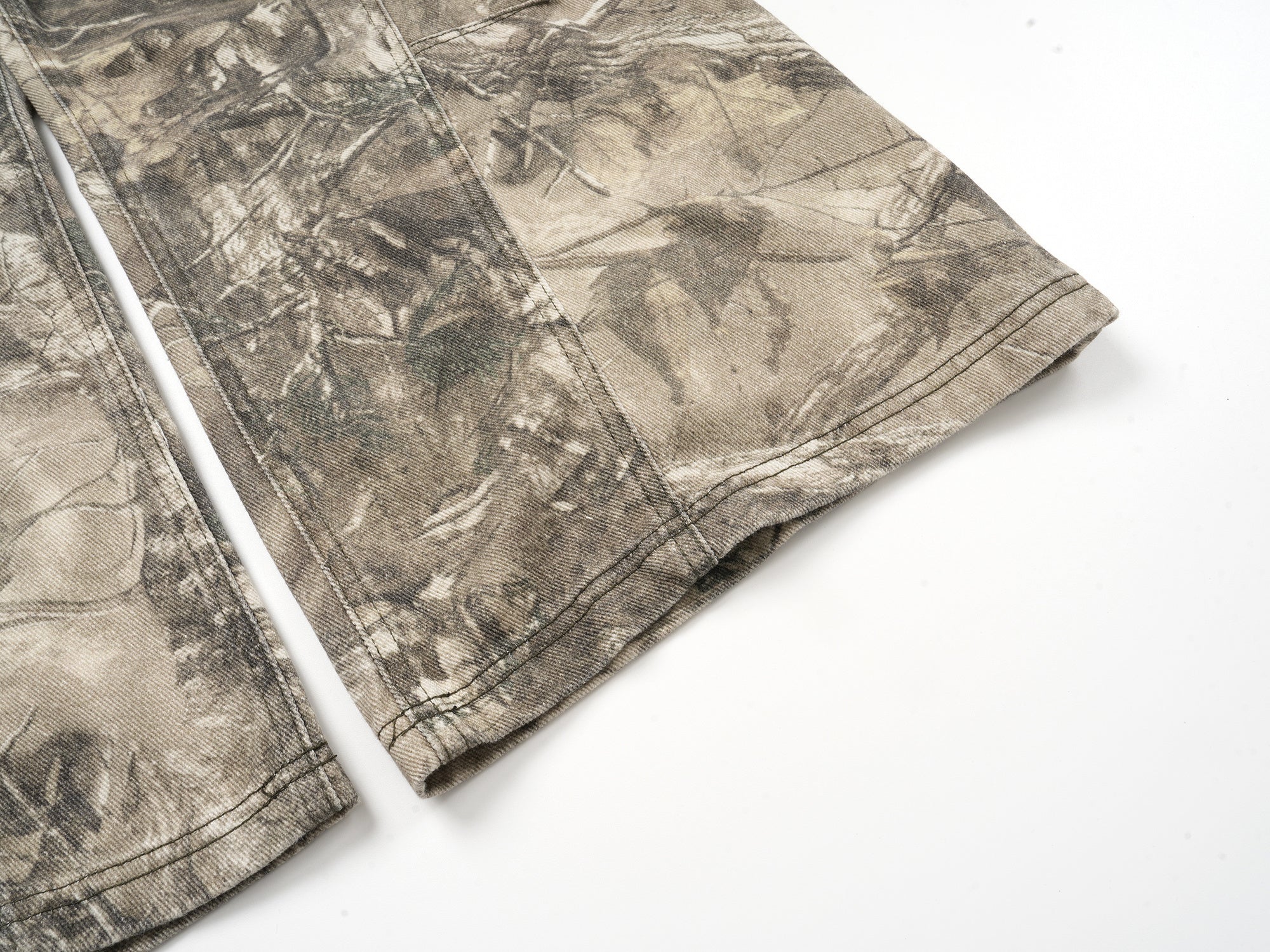 Omirad Forest Camo Wide-Leg Pants | Streetwear Baggy Fit