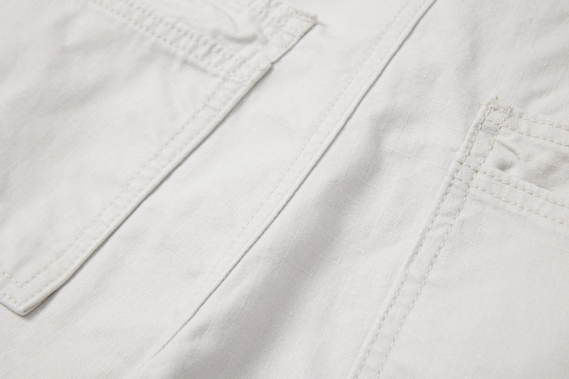 Multi-Panel Utility Wide-Leg Cargo Pants | 100% Cotton