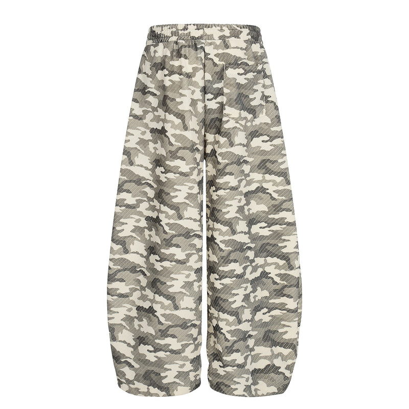 Omirad Vintage Camo Wide-Leg Sweatpants | Streetwear Fit