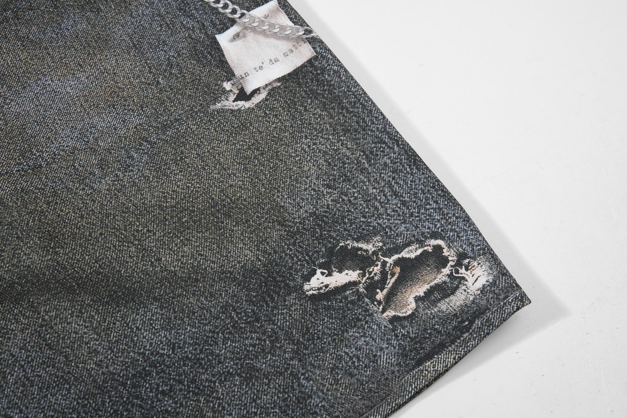 Layered Punk Denim Jorts | Wide-Leg Y2K Streetwear Shorts