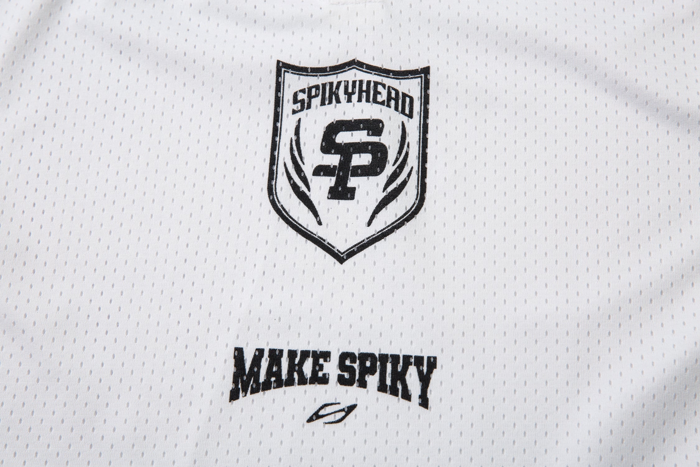 Spikyhead Colorblock Mesh Polo Shirt | Streetwear Jersey