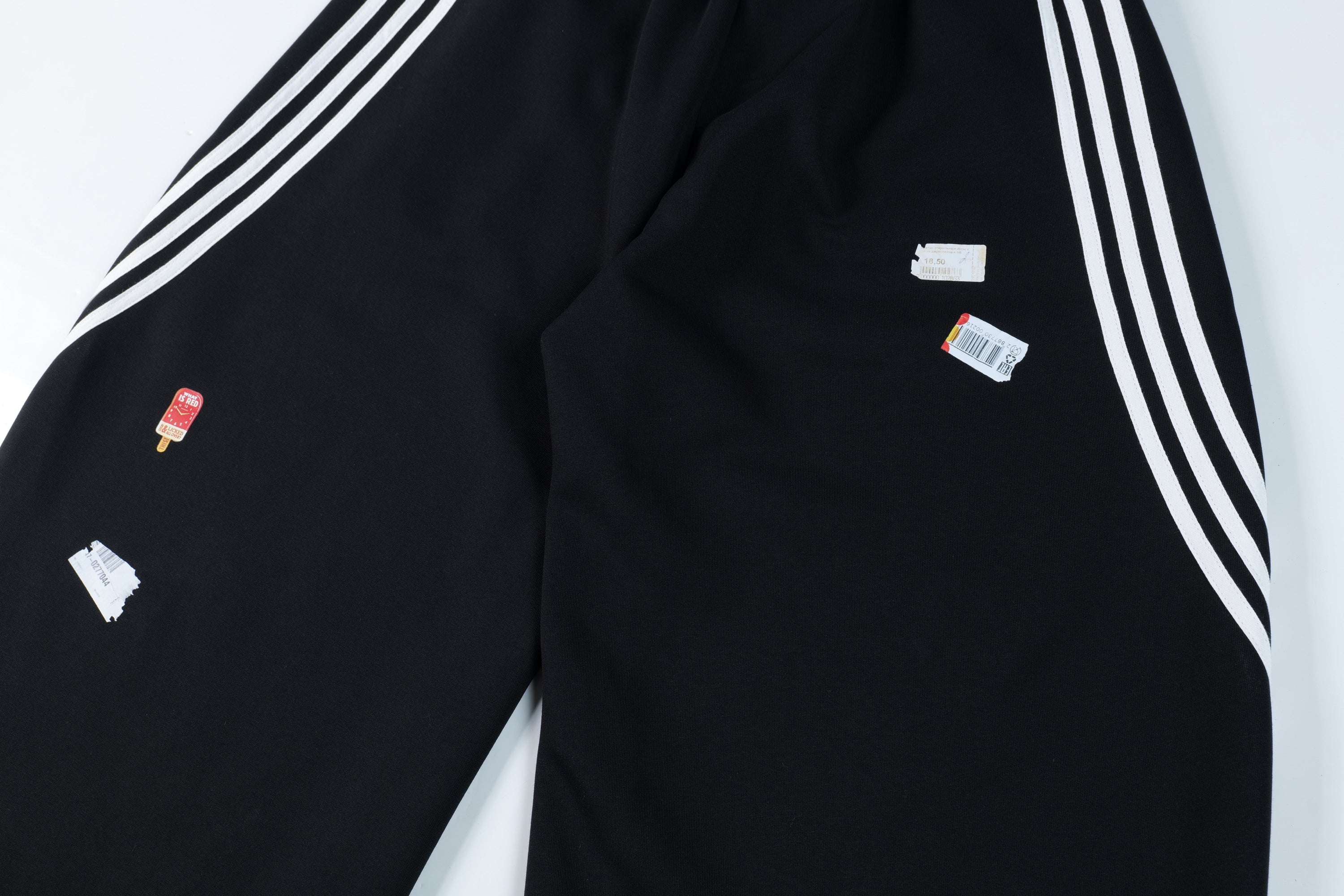 Omirad Patch Graphic Track Pants | Wide-Leg Streetwear