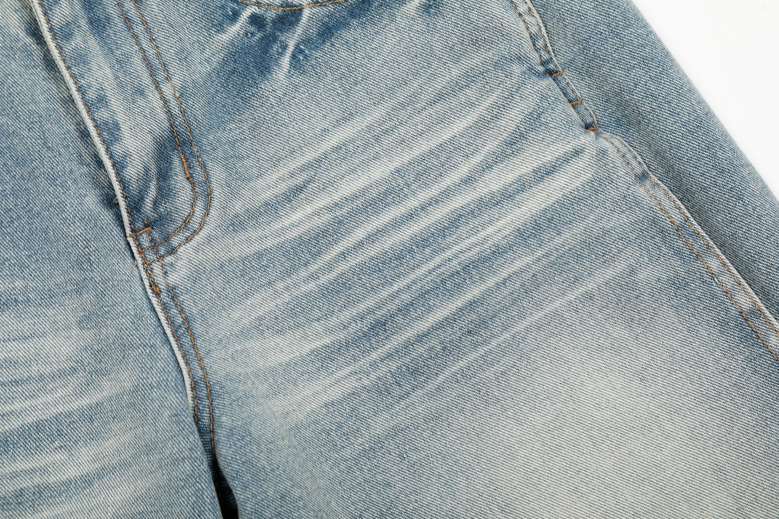 Omirad Vintage Wash Wide-Leg Denim Pants | Oversized Fit