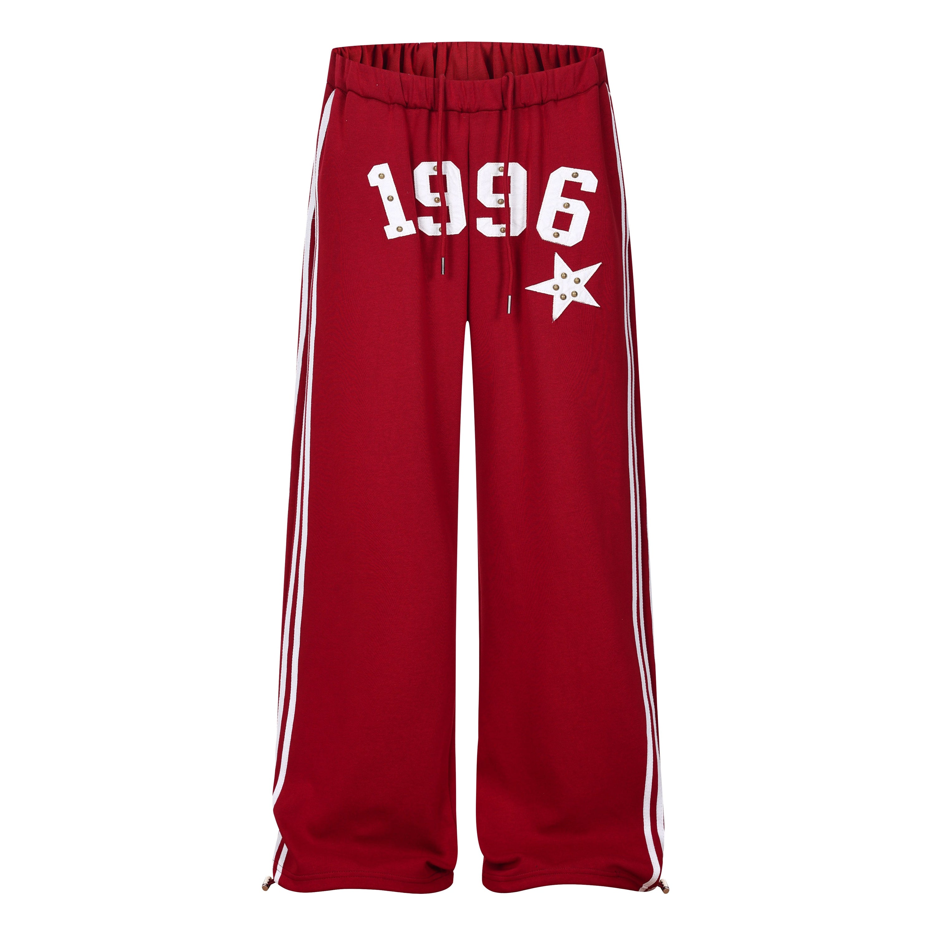Omirad 1996 Varsity Track Pants | Retro Wide-Leg Streetwear