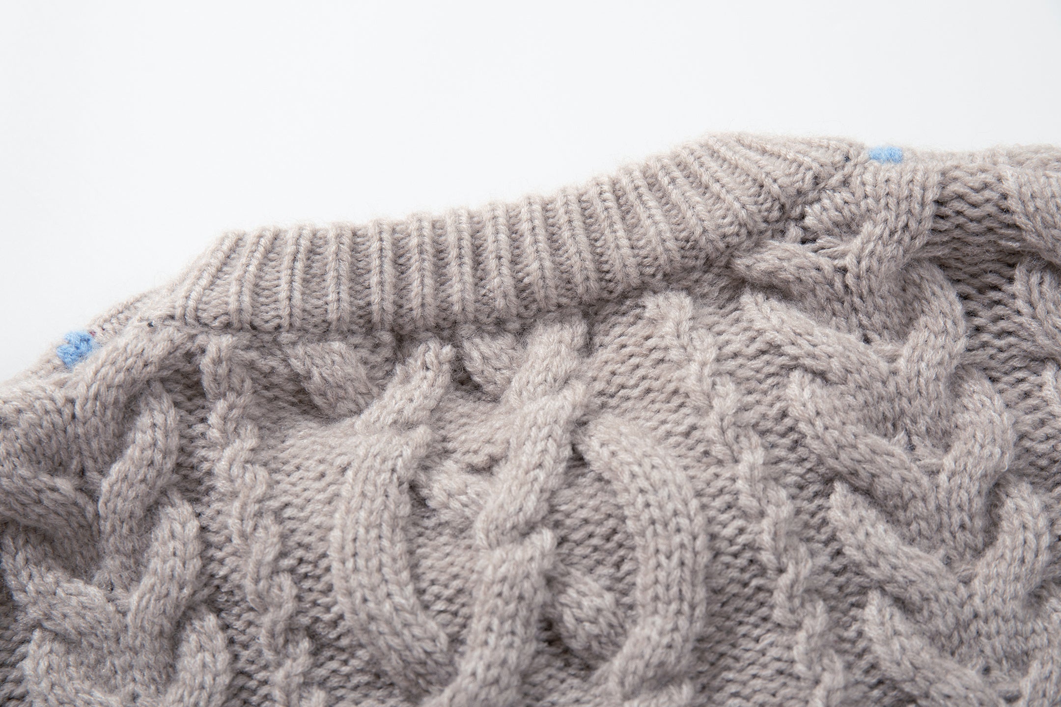 Argyle Cable Knit Sweater | Vintage Diamond Panel Pullover