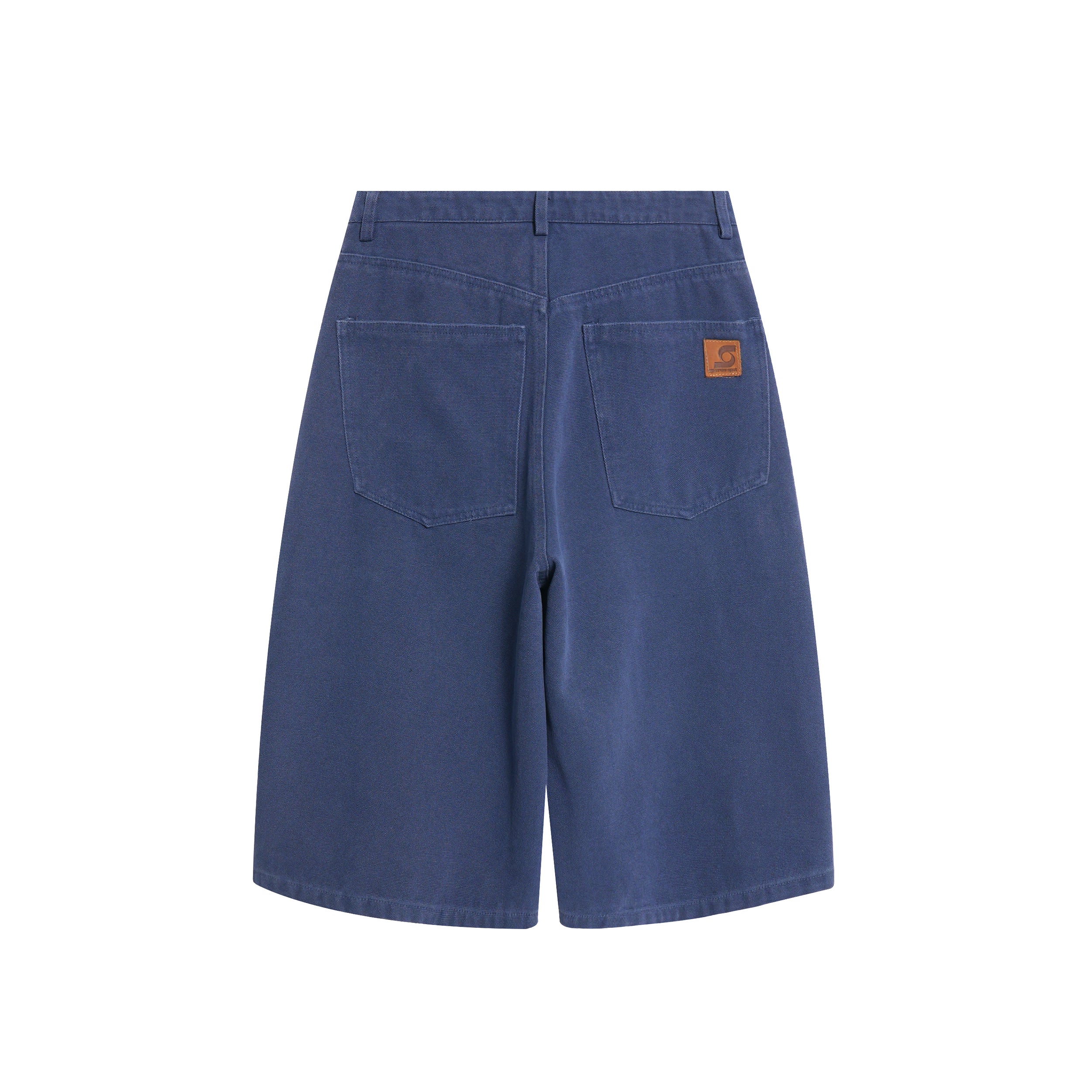 Omirad Vintage Canvas Jorts | Wide-Leg Denim Shorts
