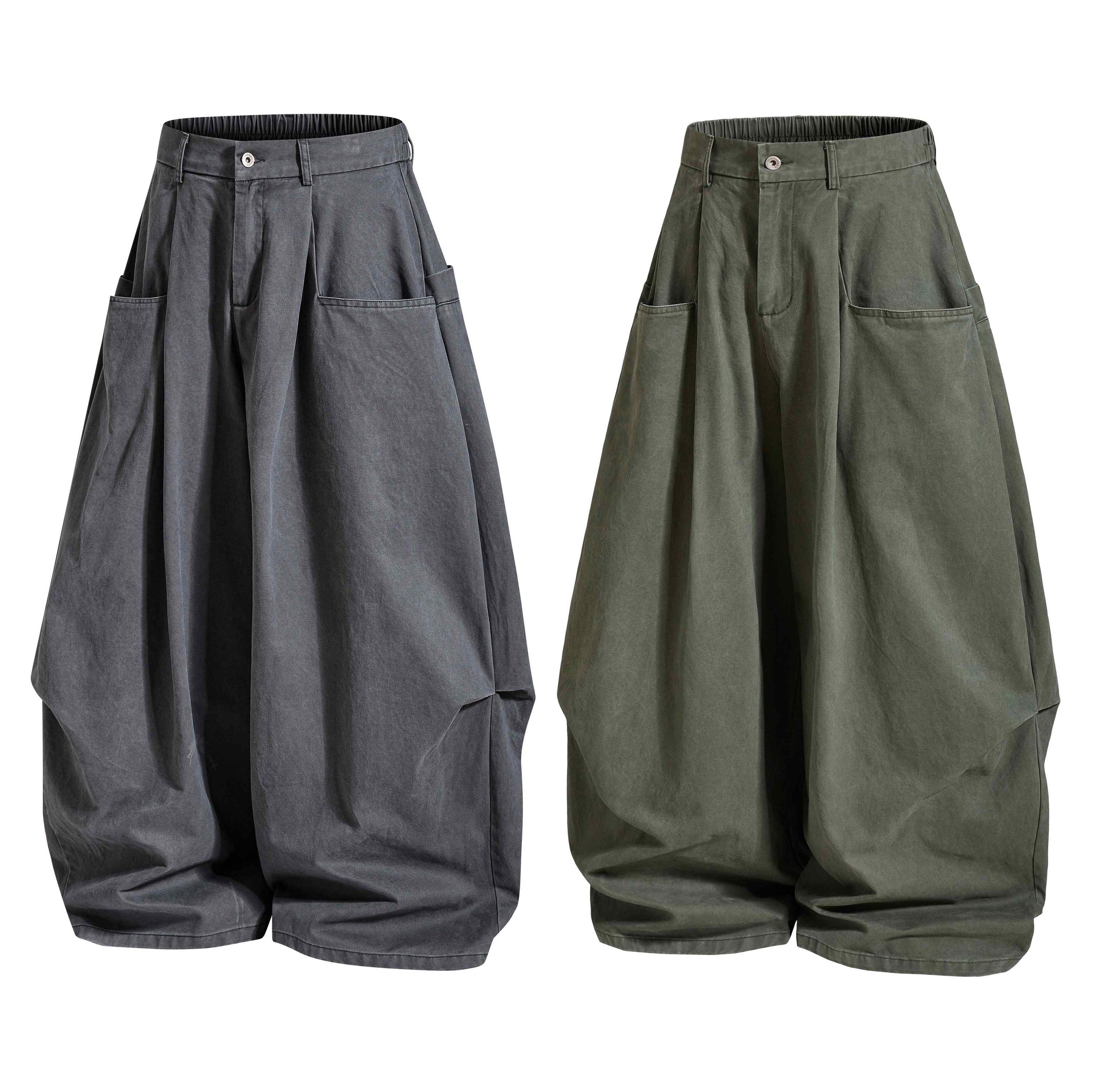 Extreme Balloon Wide-Leg Pants | Oversized Streetwear Trousers